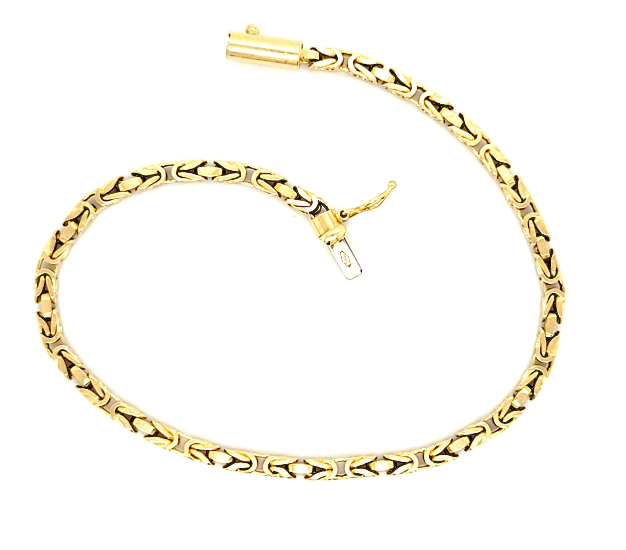 Königskettenarmband Gelb Gold 585 Unisex Geschenk Schmuck