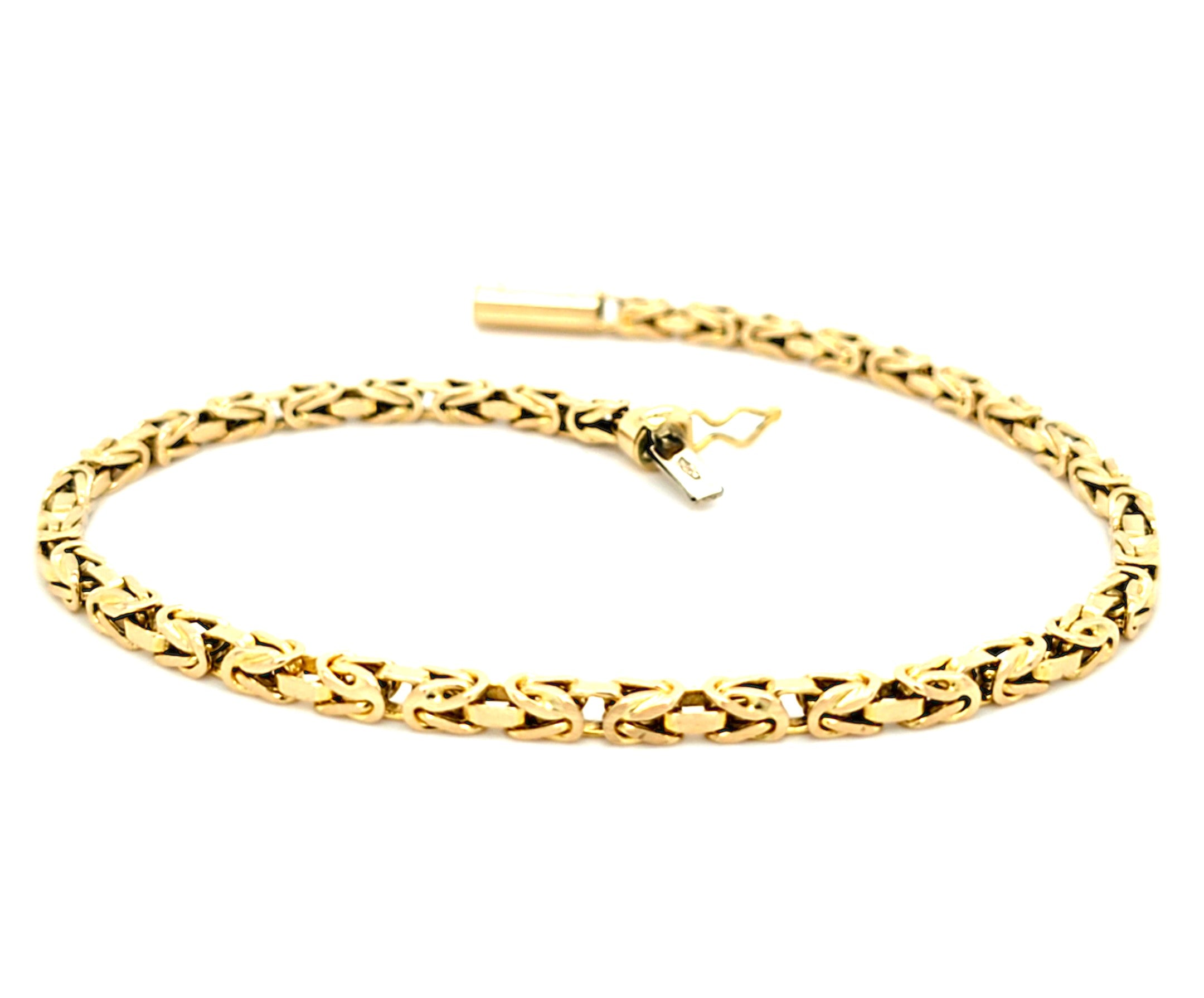 Königskettenarmband Gelb Gold 585 Unisex Geschenk Schmuck