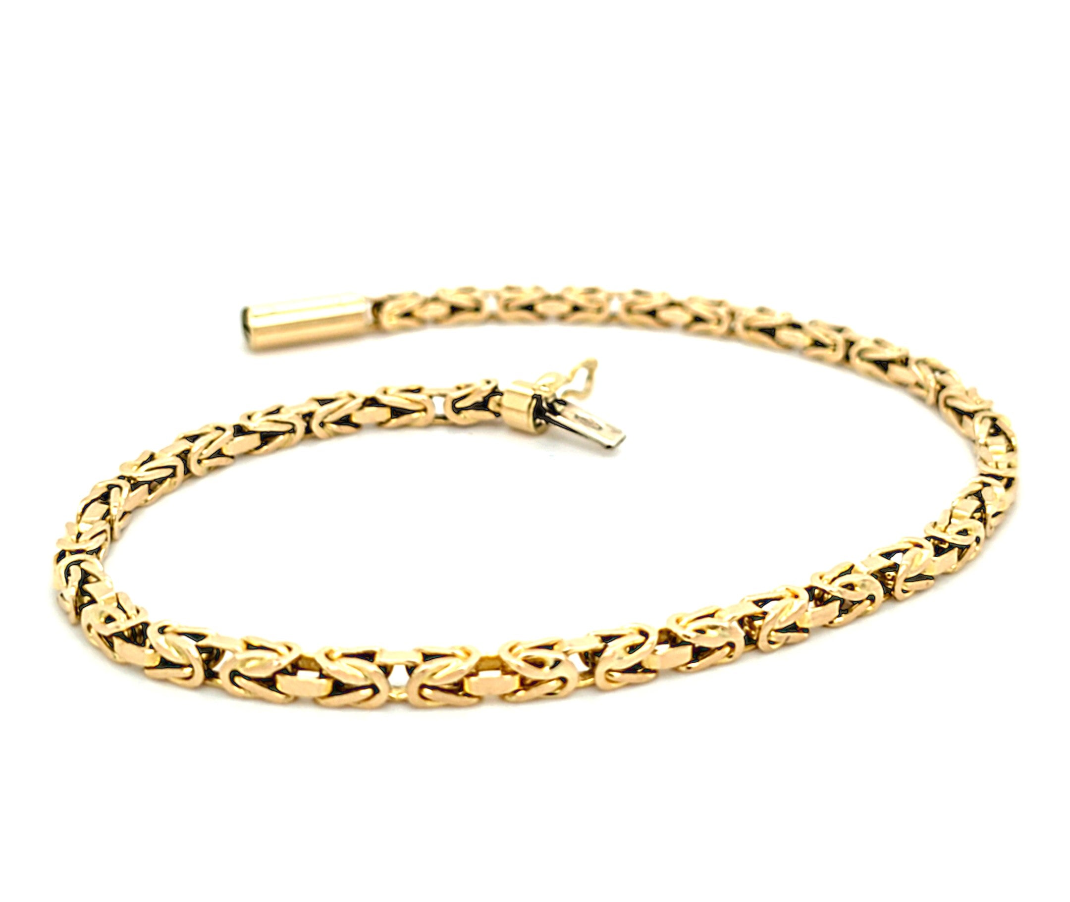 Königskettenarmband Gelb Gold 585 Unisex Geschenk Schmuck