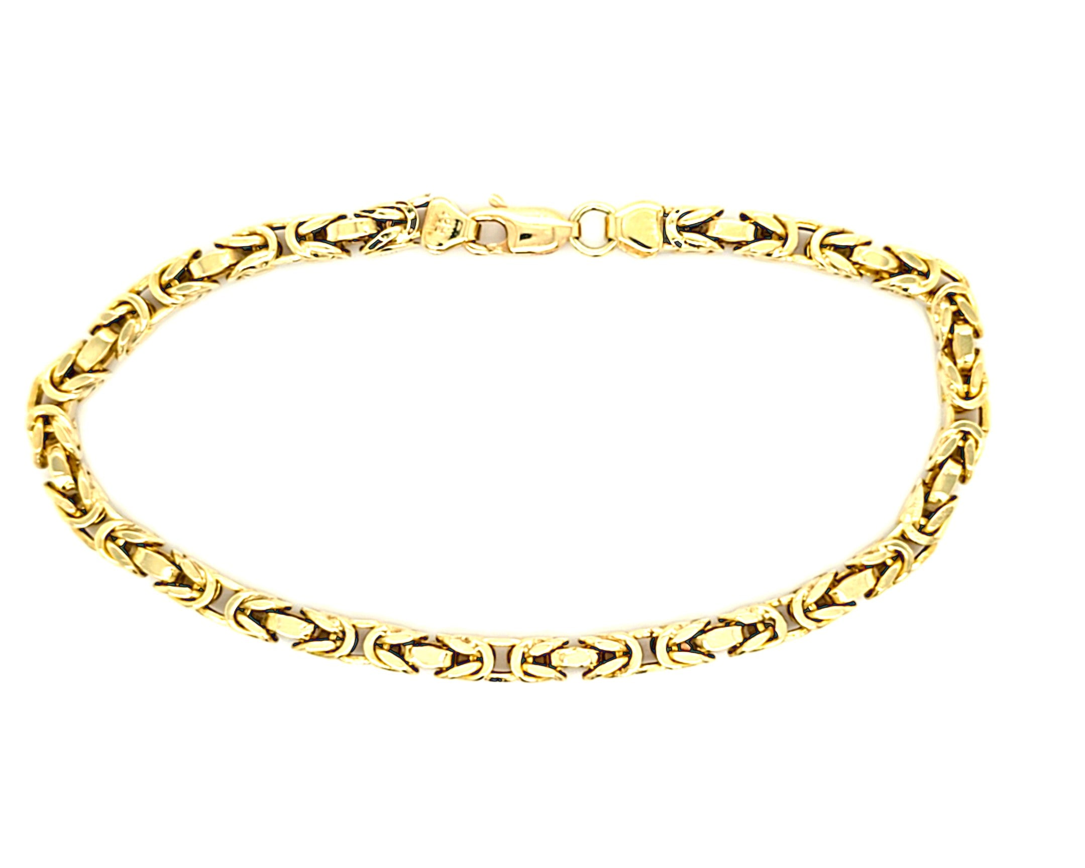 Königsketten Armabnd Gold 585 14 kt Unisex Geschenk