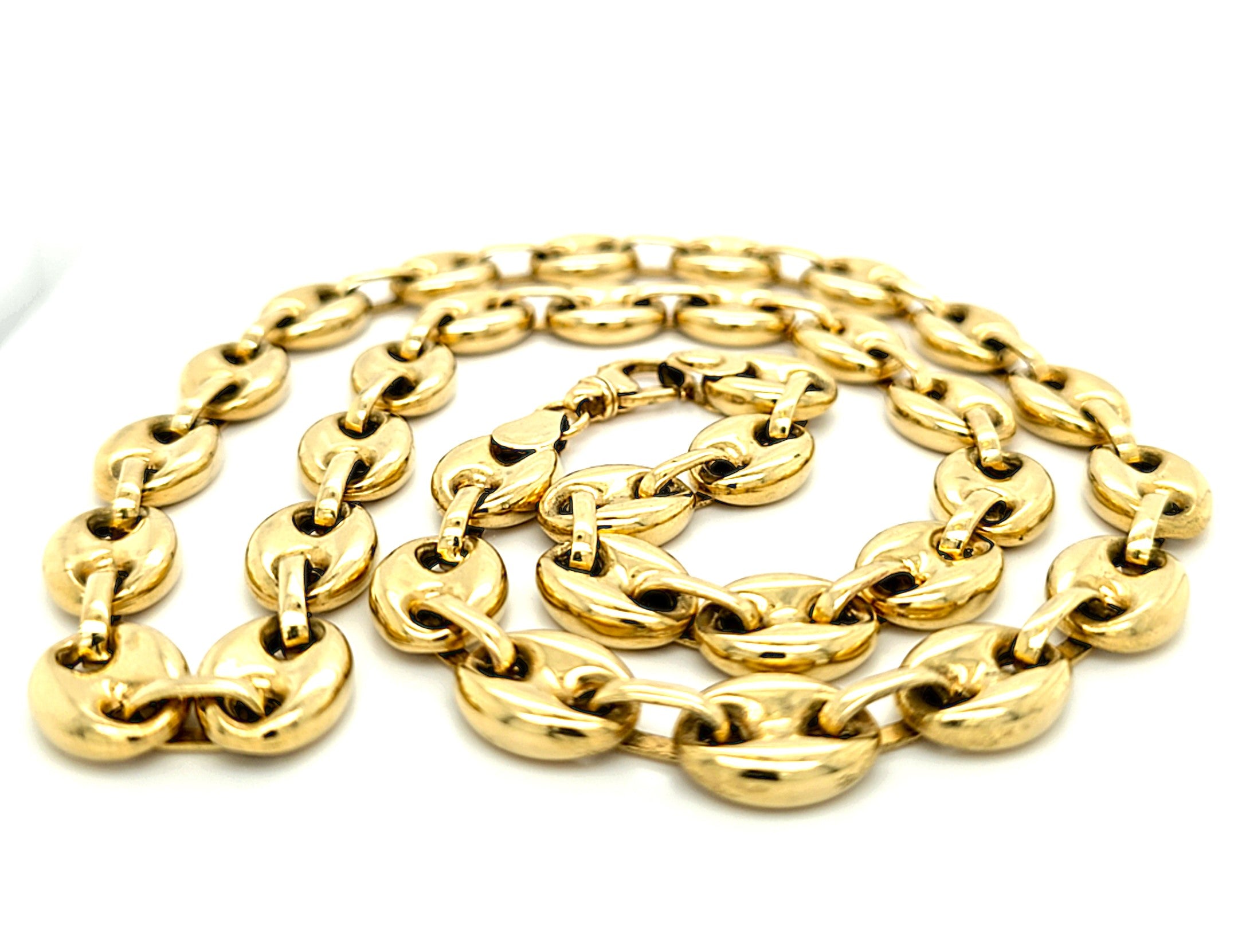 Bohnenkette Gold 585 14 kt