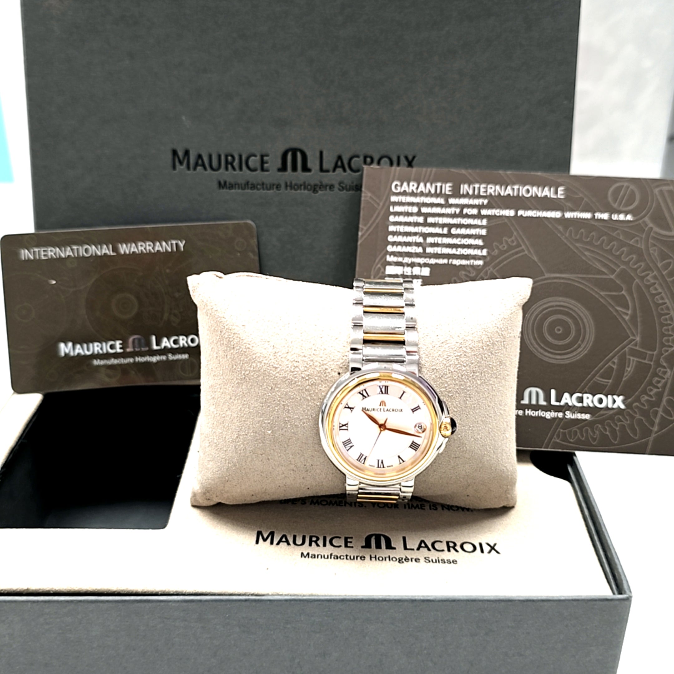 Maurice Lacroix Fiaba Stahl Damen Ref.: FA1004-PVP13-110-1 33 mm