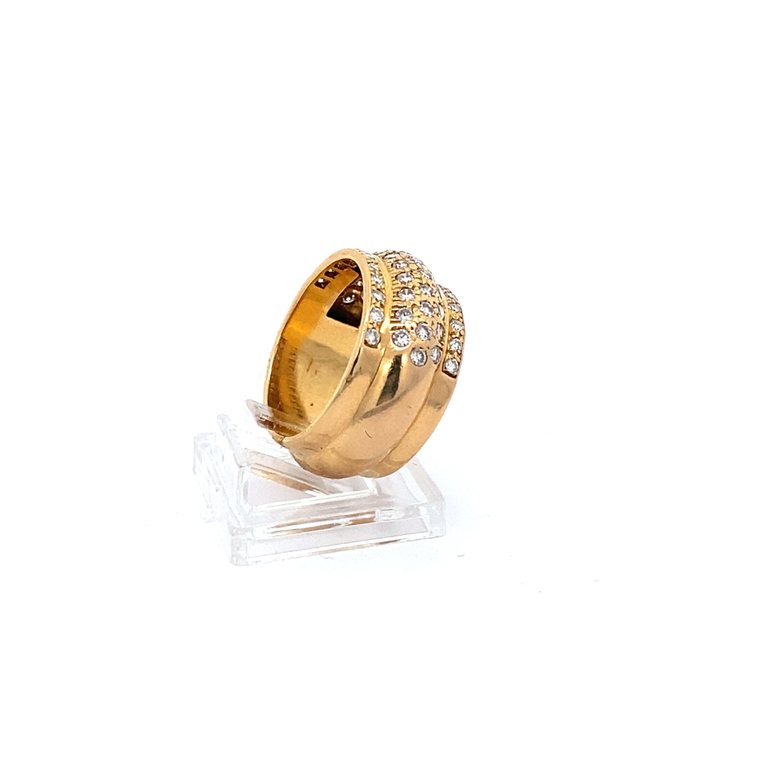 Damenring Gold 750/18kt Brillant