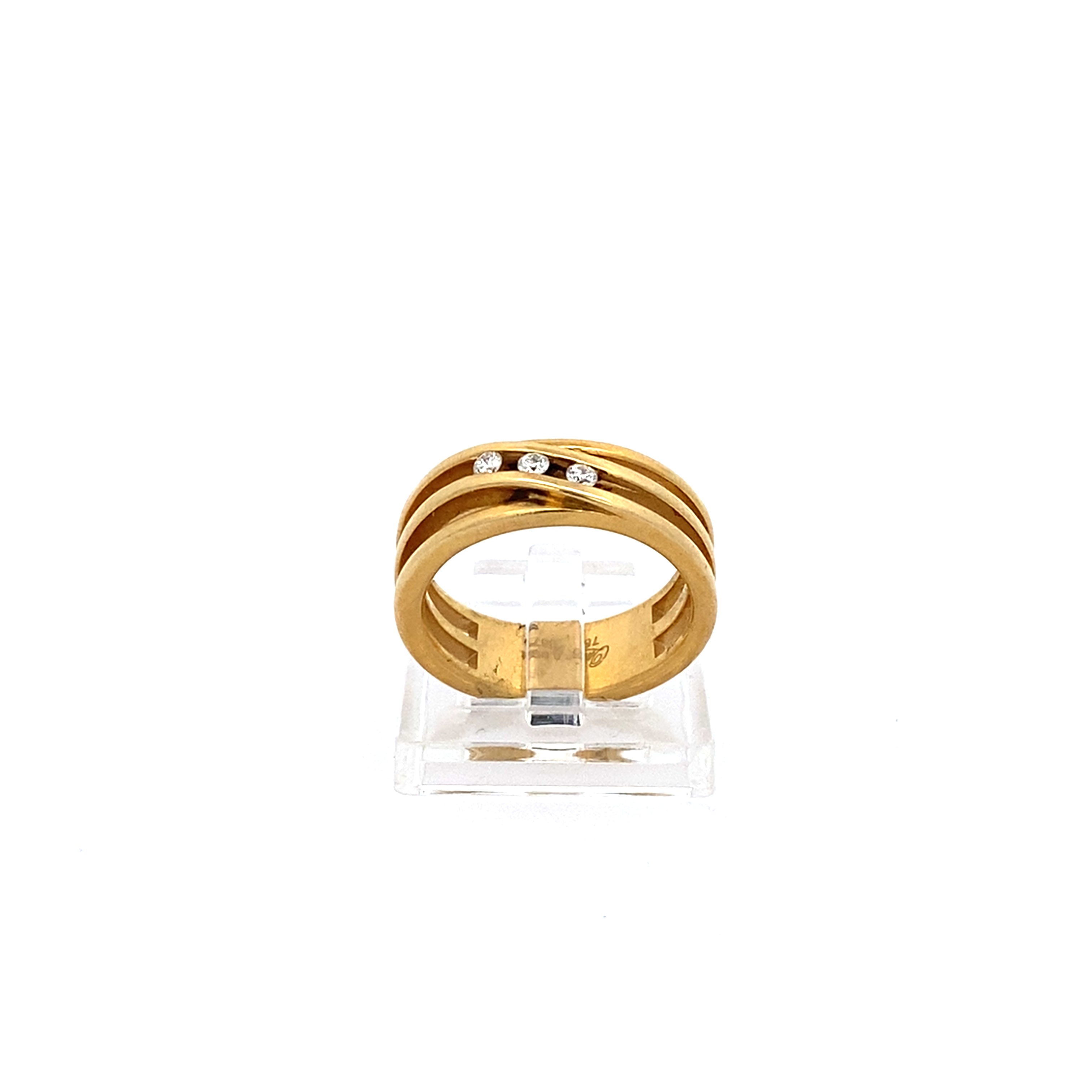 Damenring Gold 750/18kt Brillant