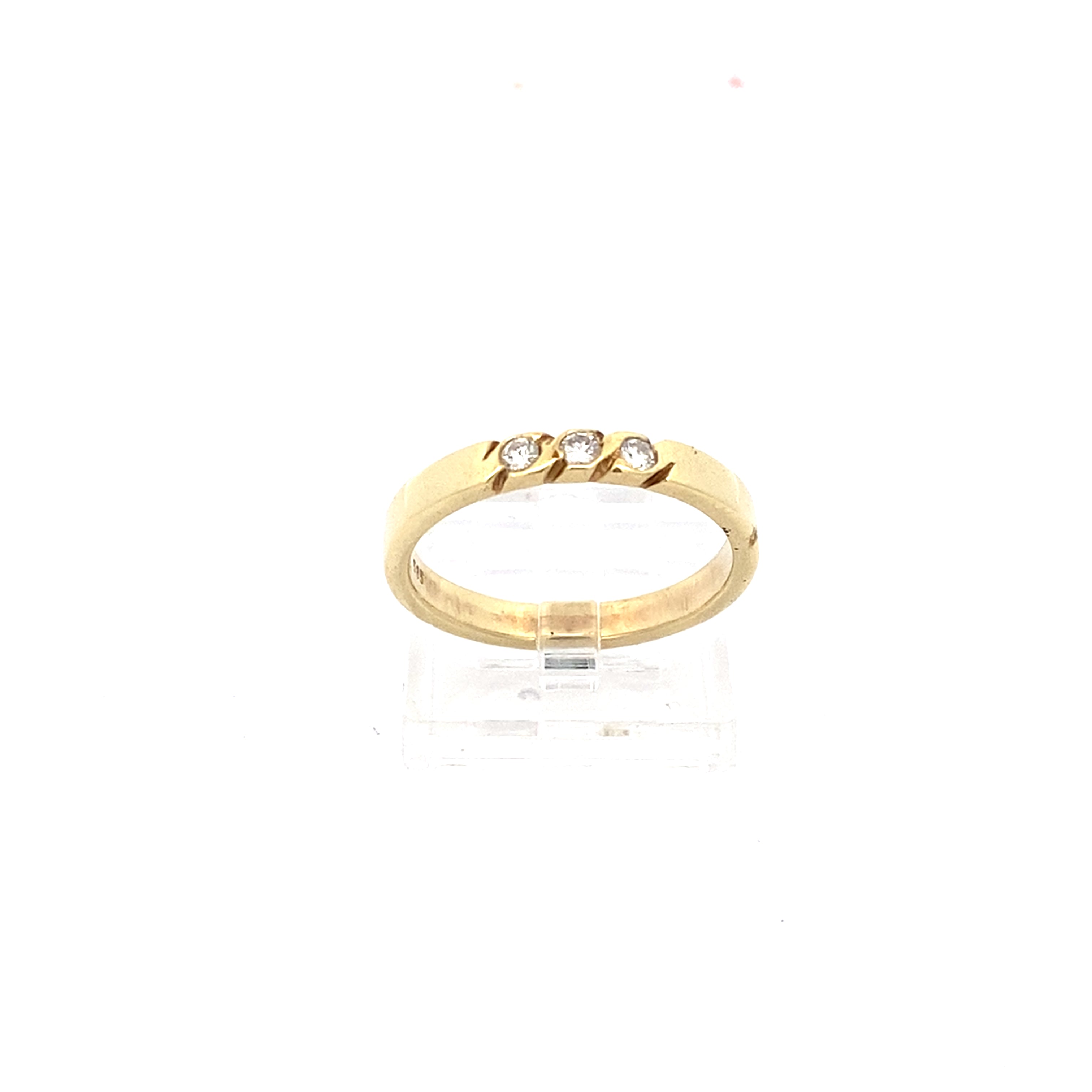 Brillantring Gelbgold 585
