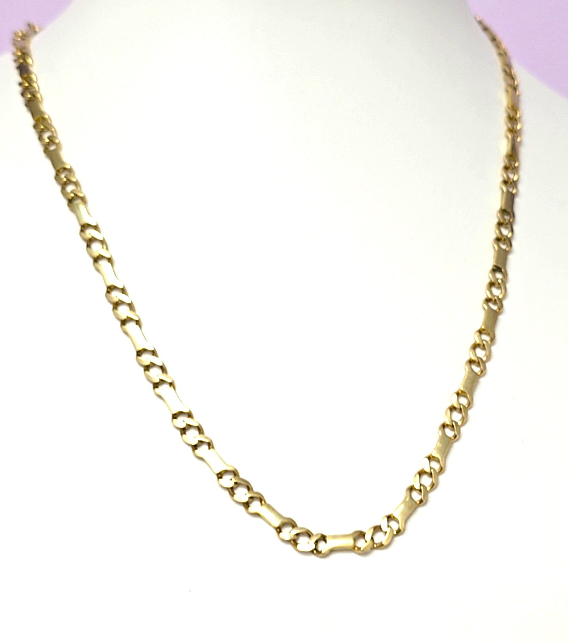 Kette Gold 585 14 kt Massiv Unisex Geschenk