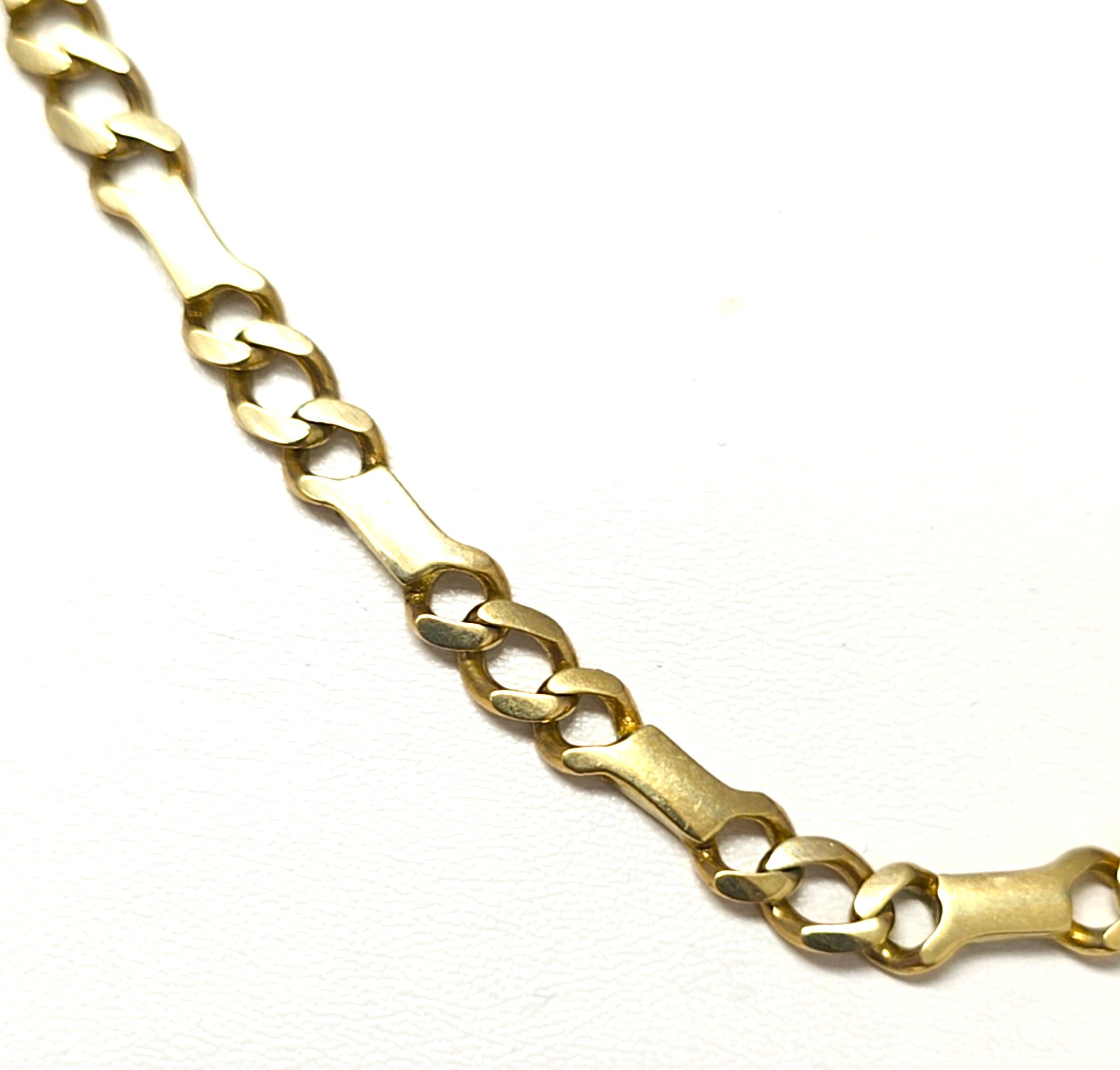 Kette Gold 585 14 kt Massiv Unisex Geschenk