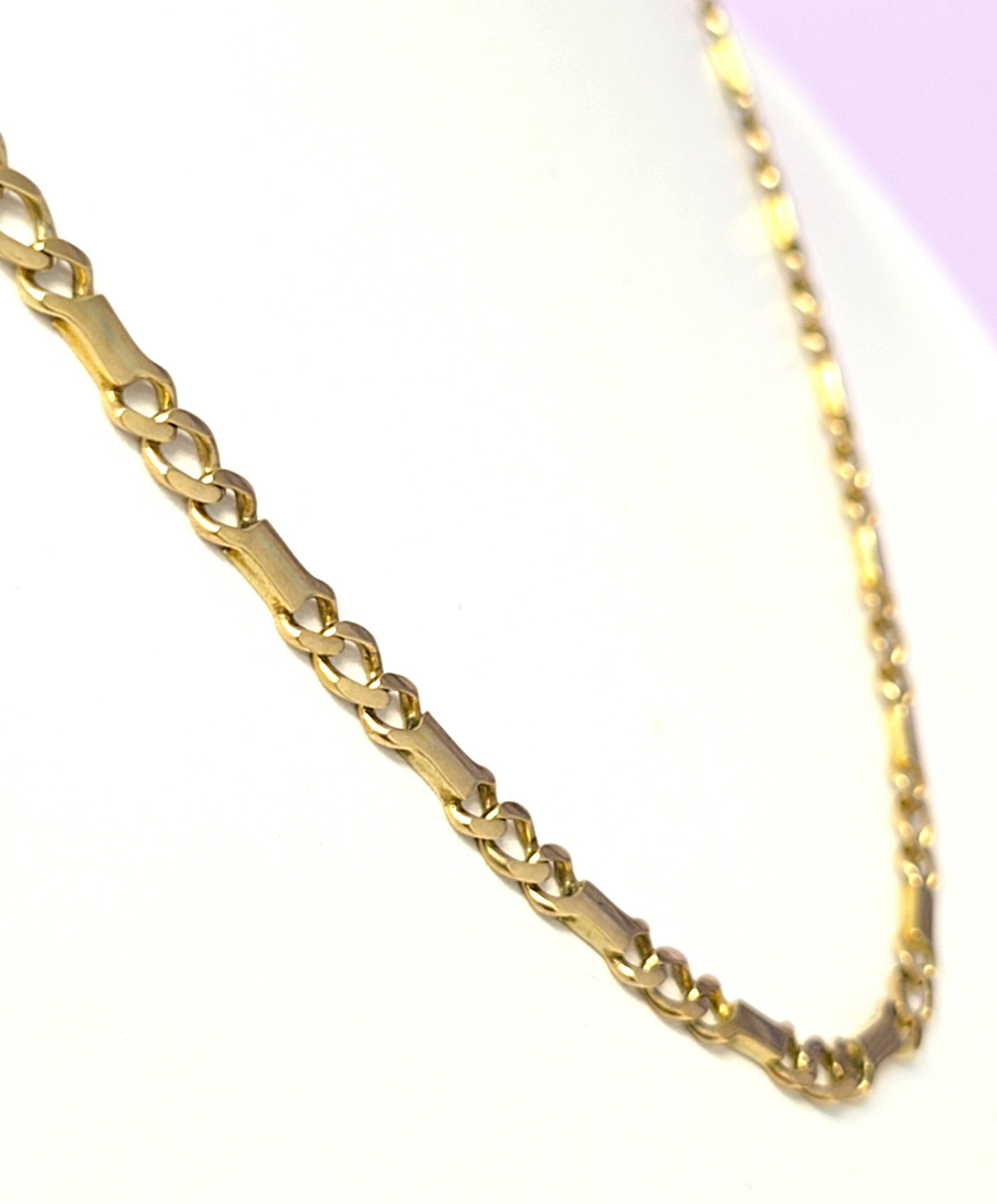 Kette Gold 585 14 kt Massiv Unisex Geschenk