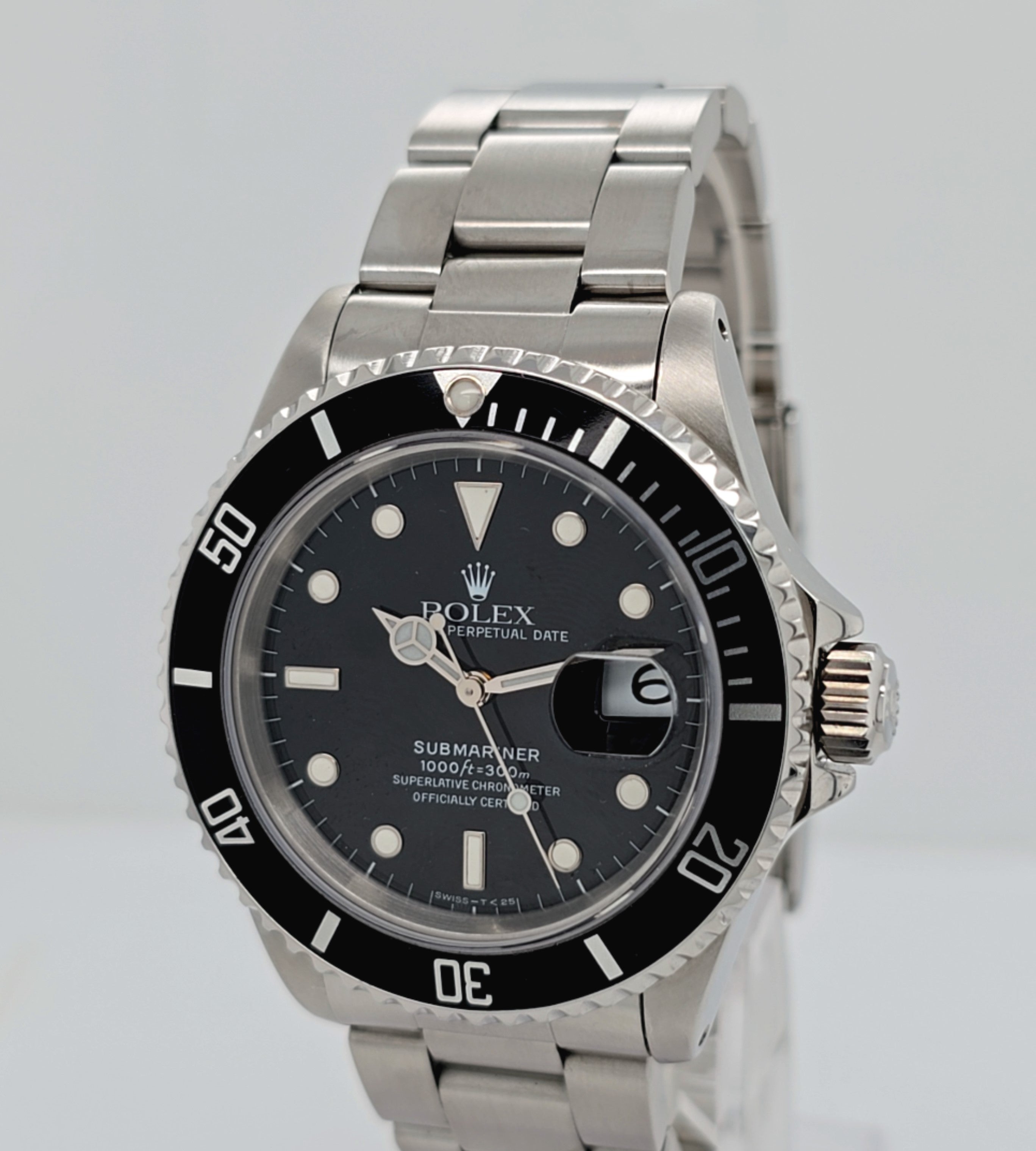 Rolex Submariner Stahl Ref. 16610 Unisex 40 mm 207854