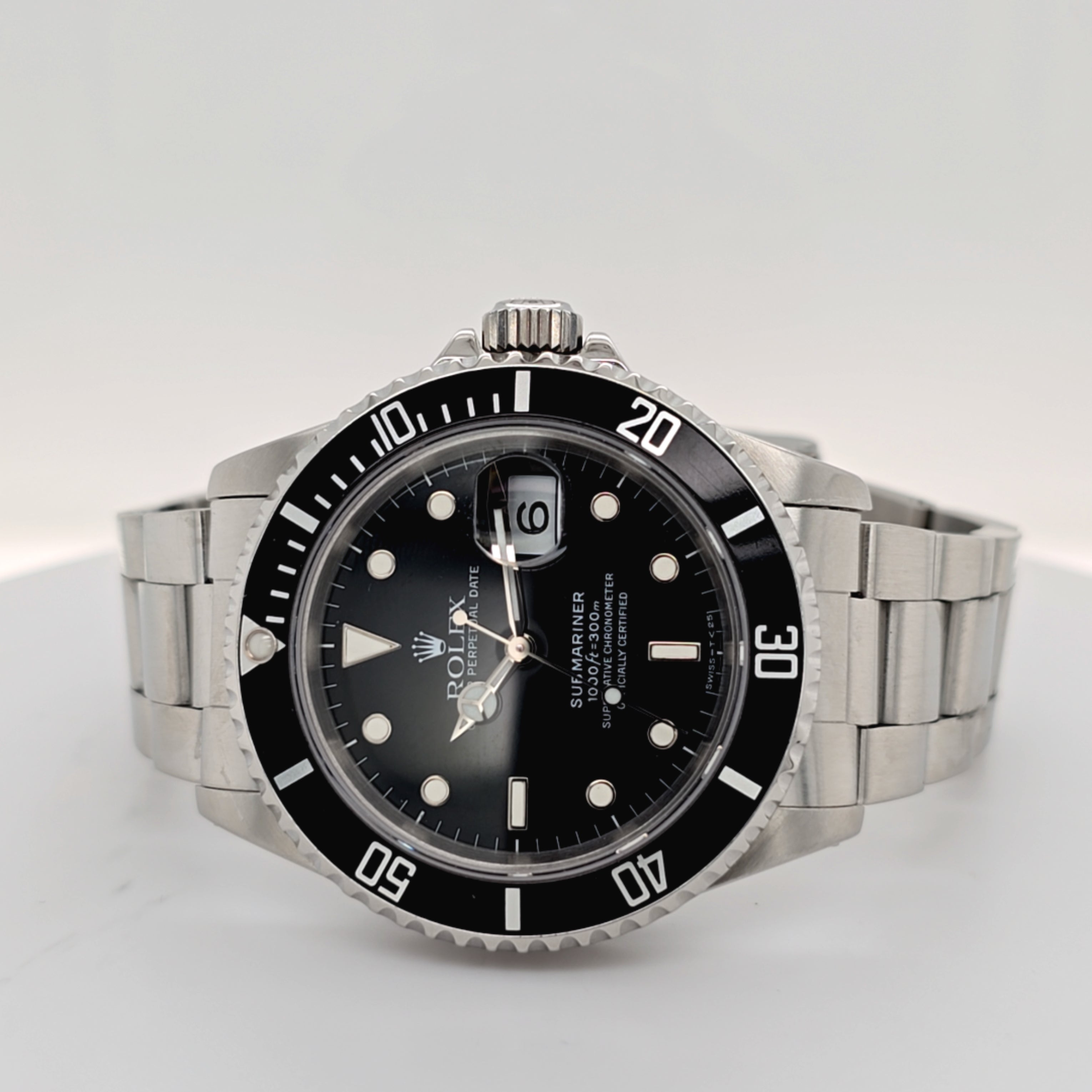 Rolex Submariner Stahl Ref. 16610 Unisex 40 mm 207854