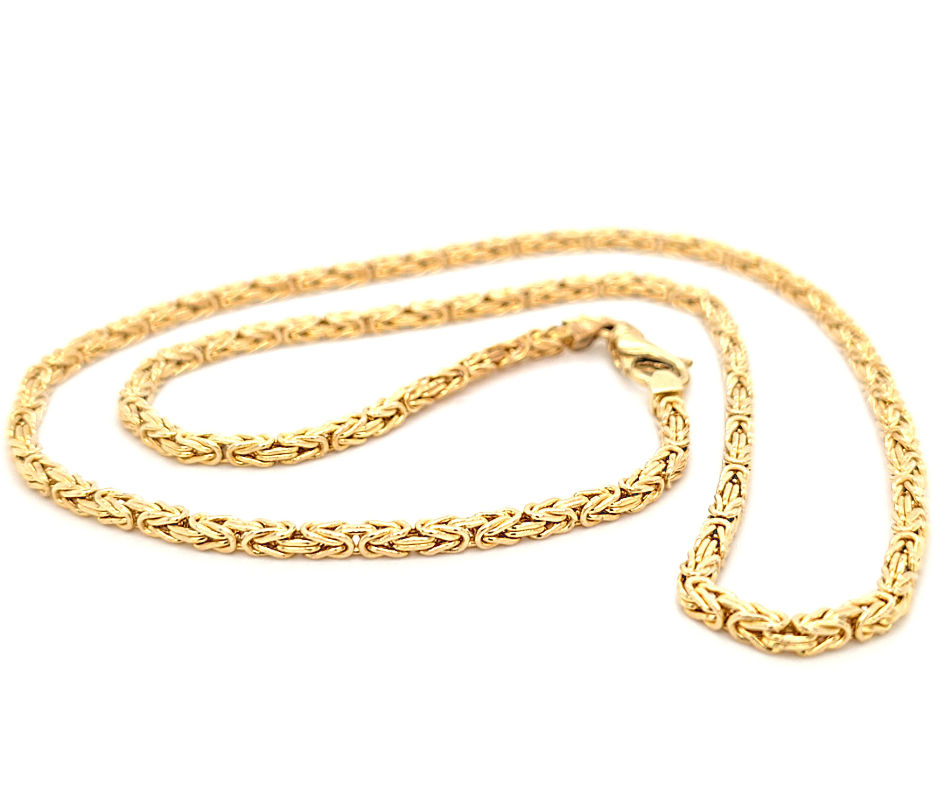 Königskette Gold 585 14 kt Unisex