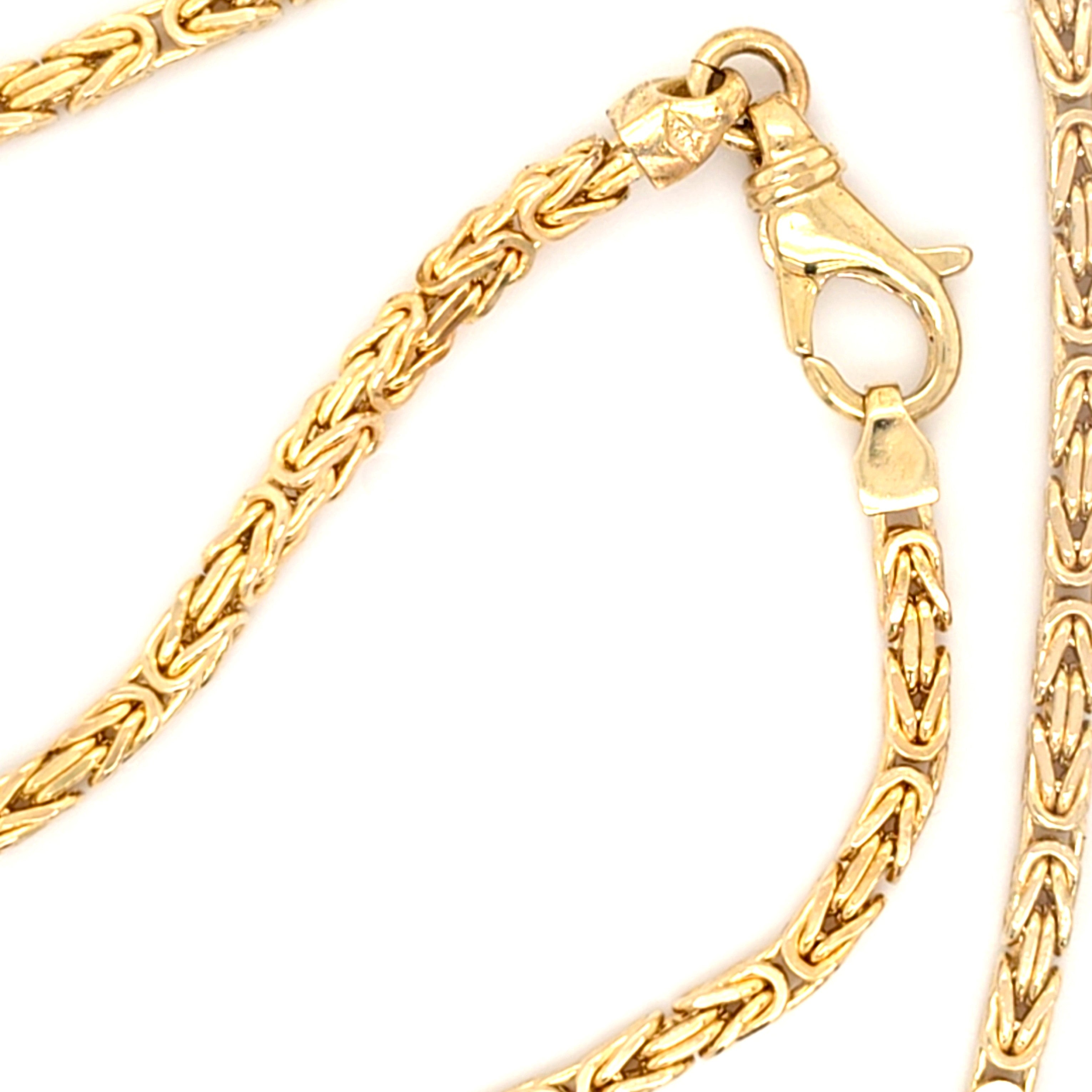 Königskette Gold 585 14 kt Unisex