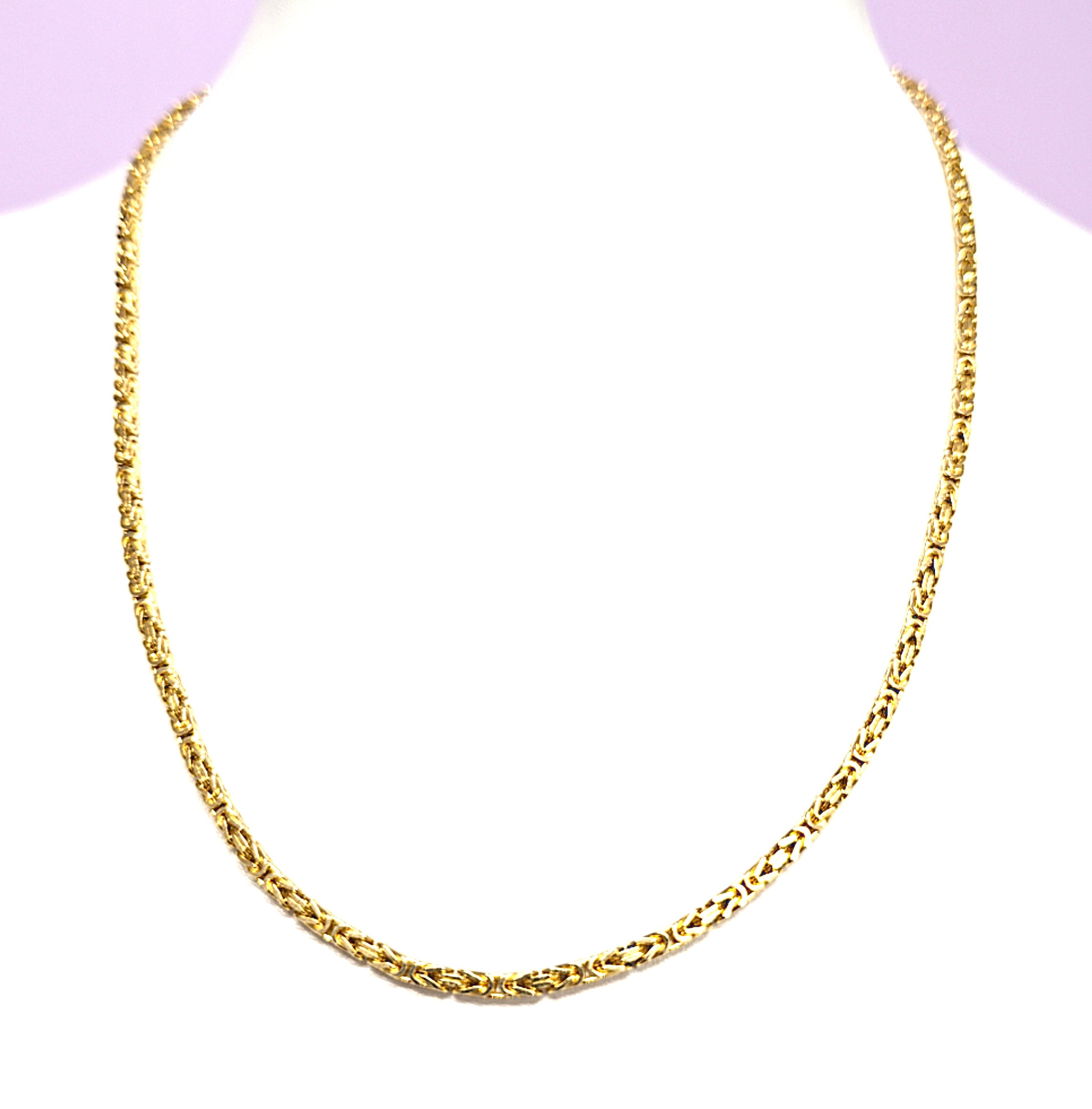 Königskette Gold 585 14 kt Unisex