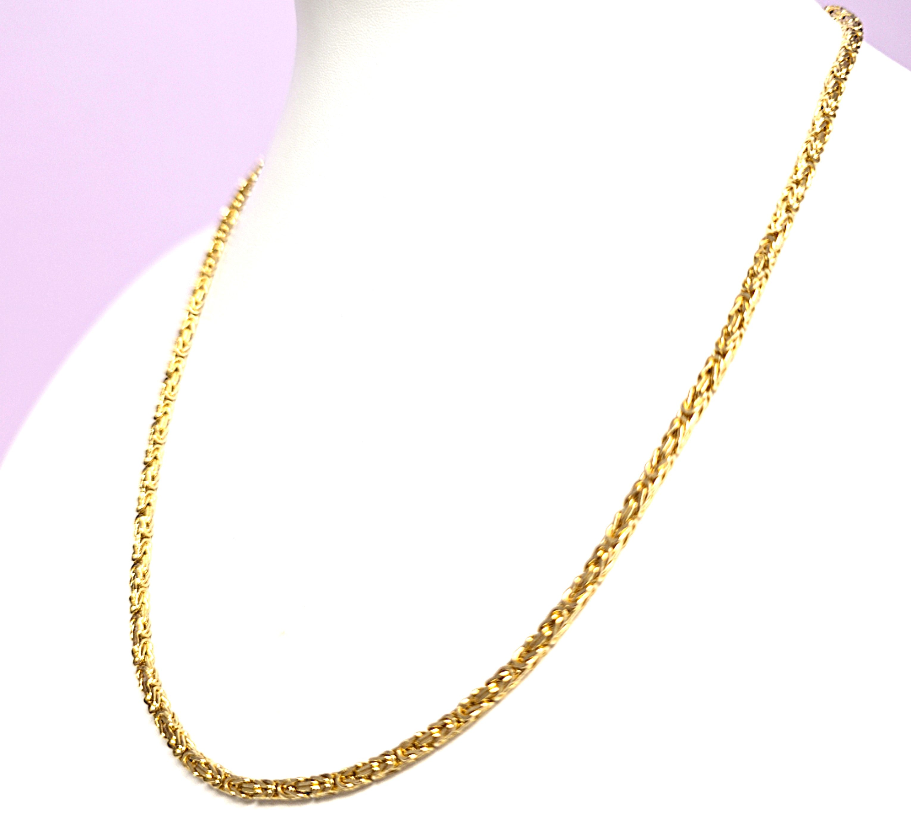Königskette Gold 585 14 kt Unisex