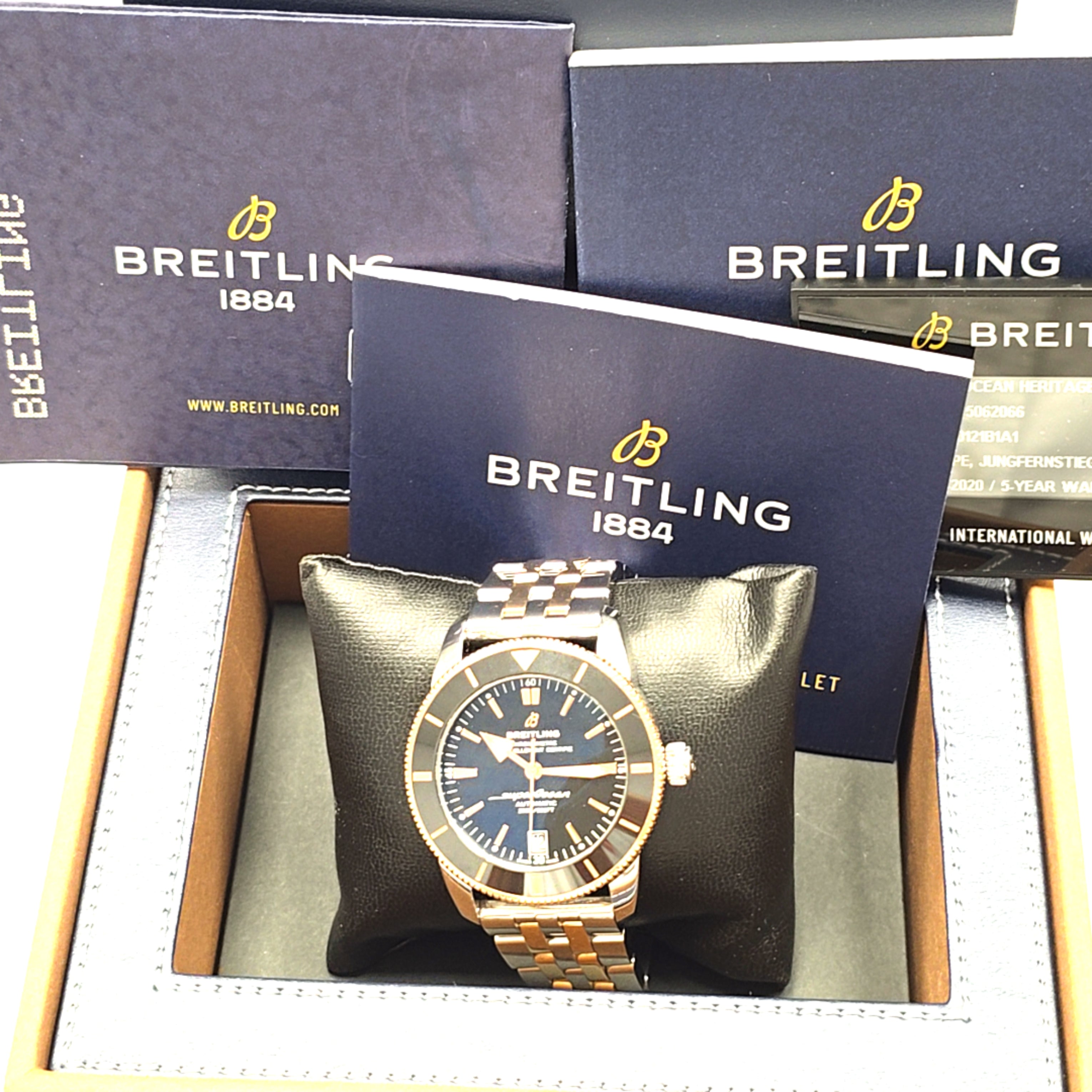 Breitling Superocean Heritage II B20 Stahl/Gold 42 mm