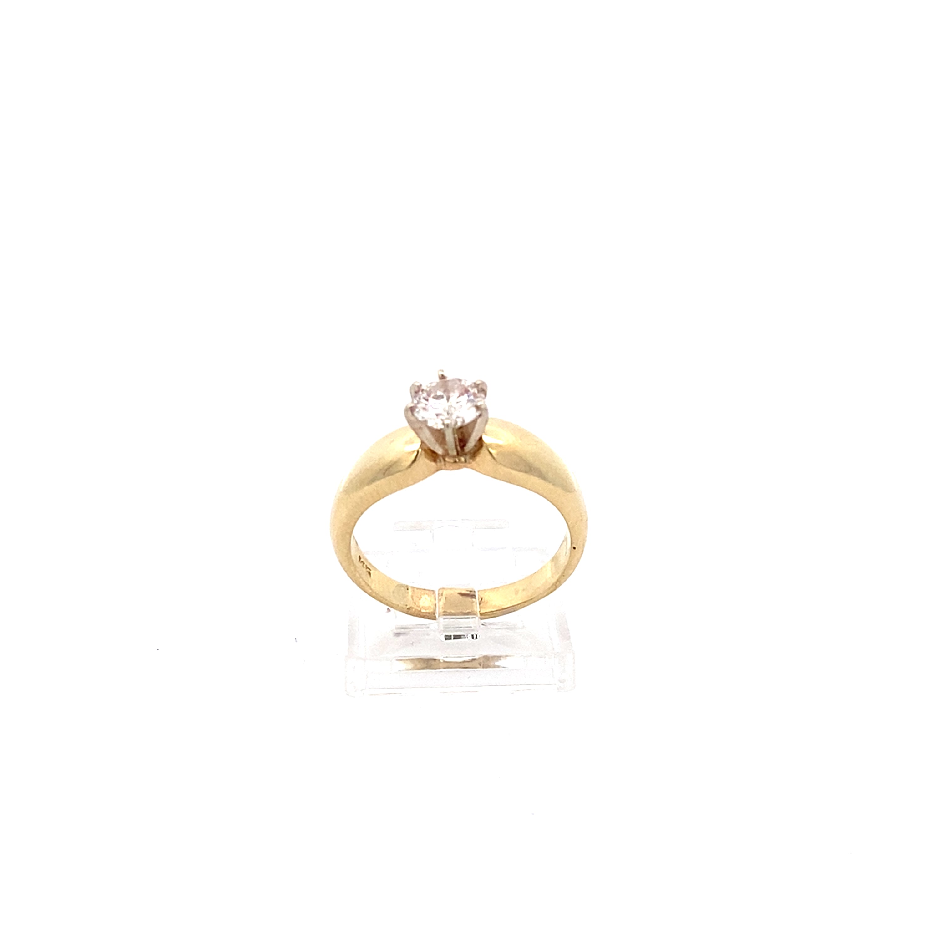 Brillantring 0,75 ct Gelbgold 585