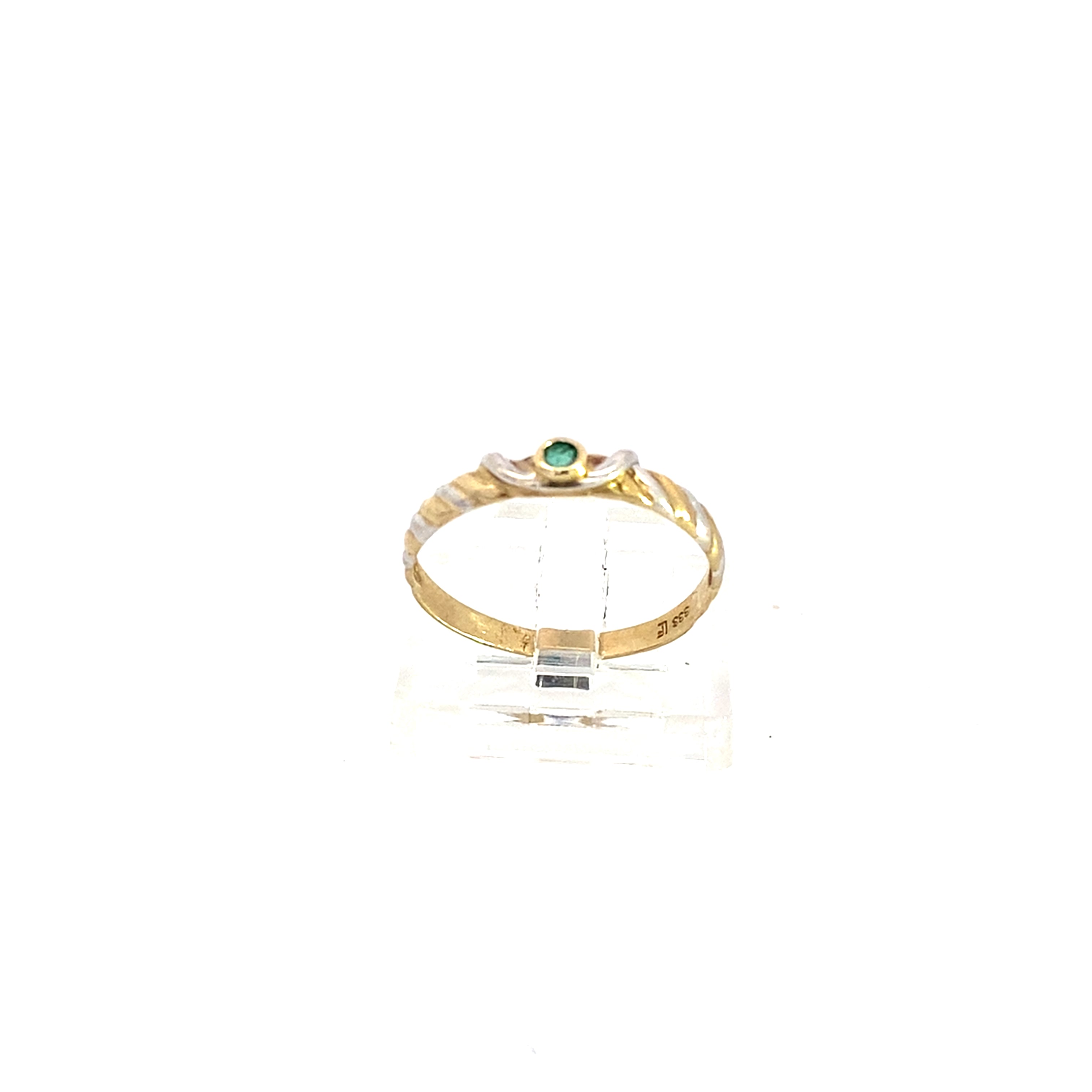 Ring Gelbgold/Weißgold 333/8kt