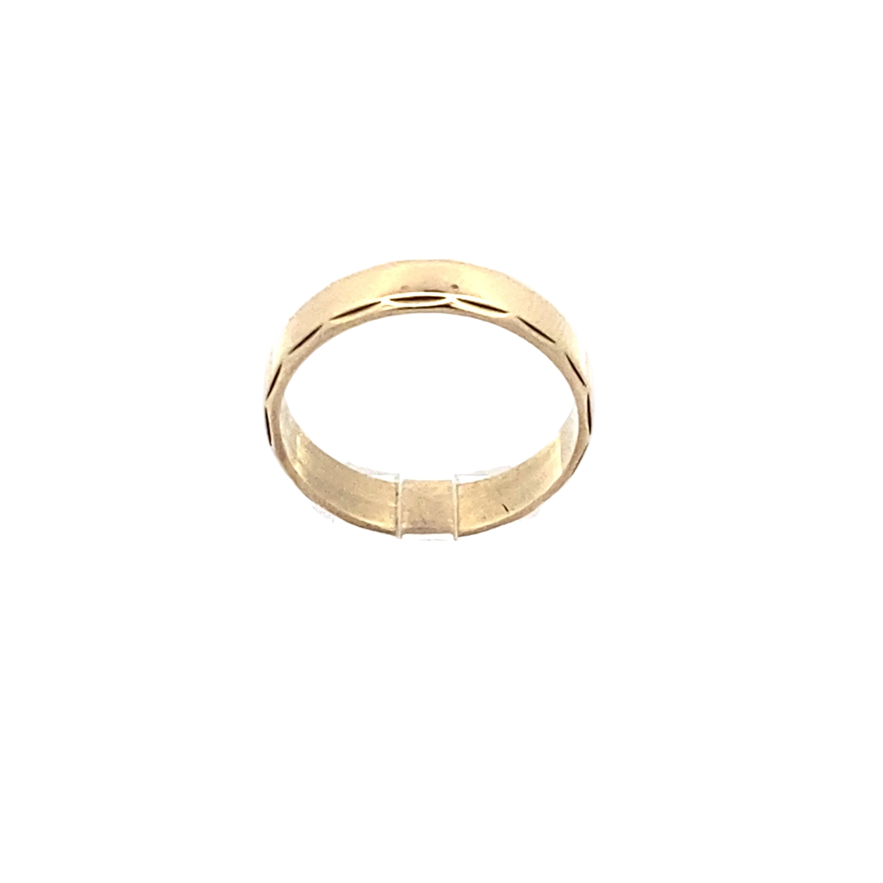 Unisex Bandring Gold 333/8 karat