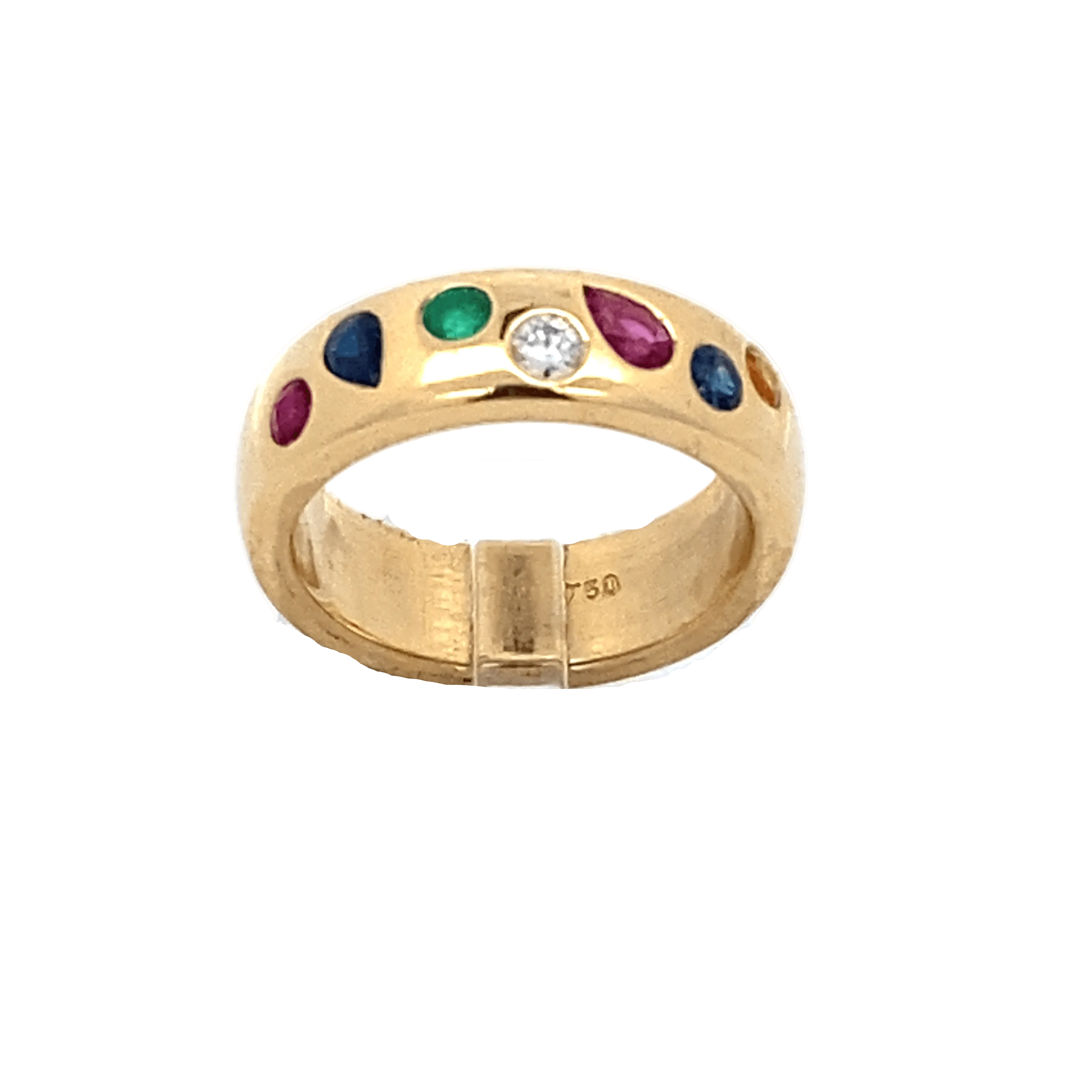 Ring 750/18kt 0,08ct