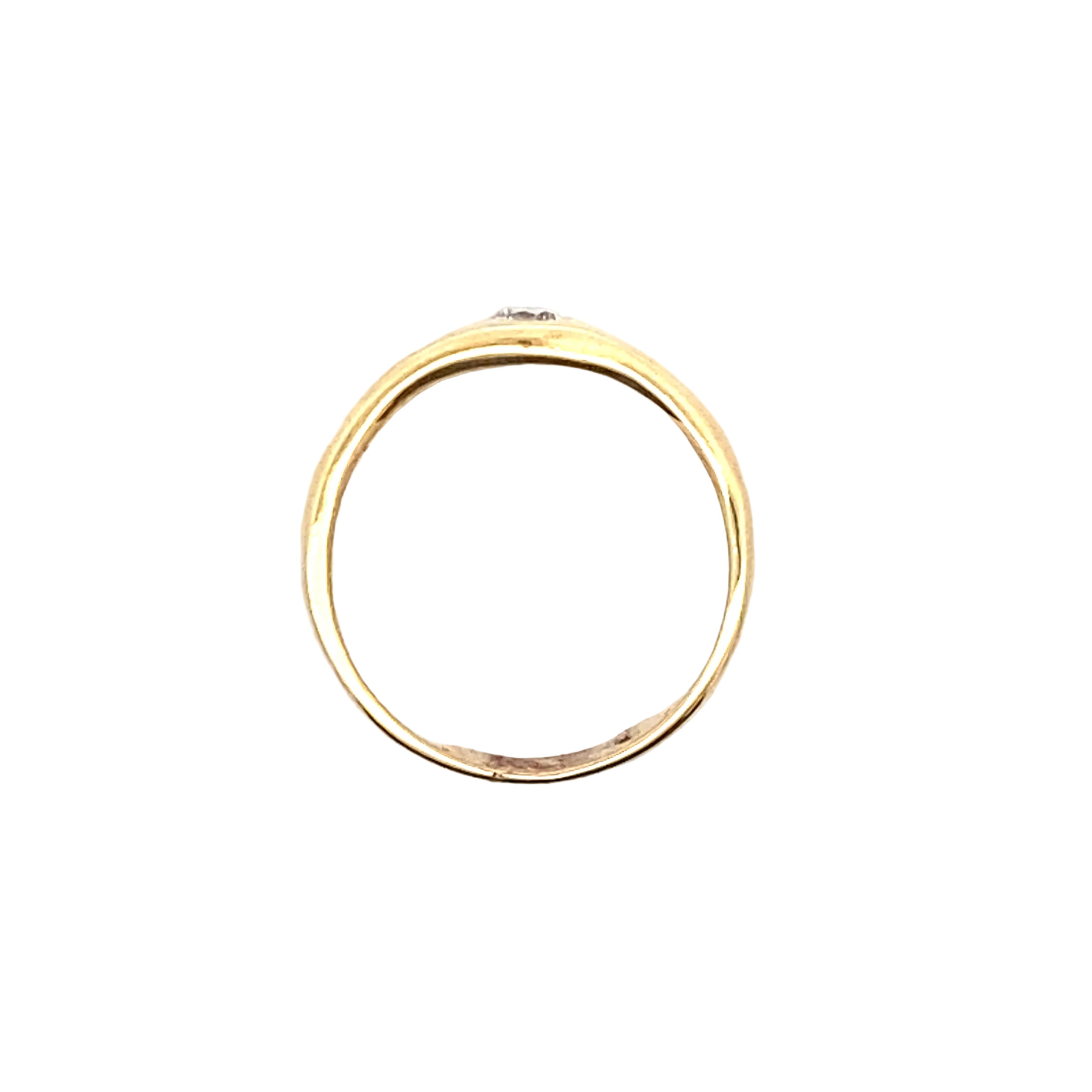 Solitäring 750/18 karat