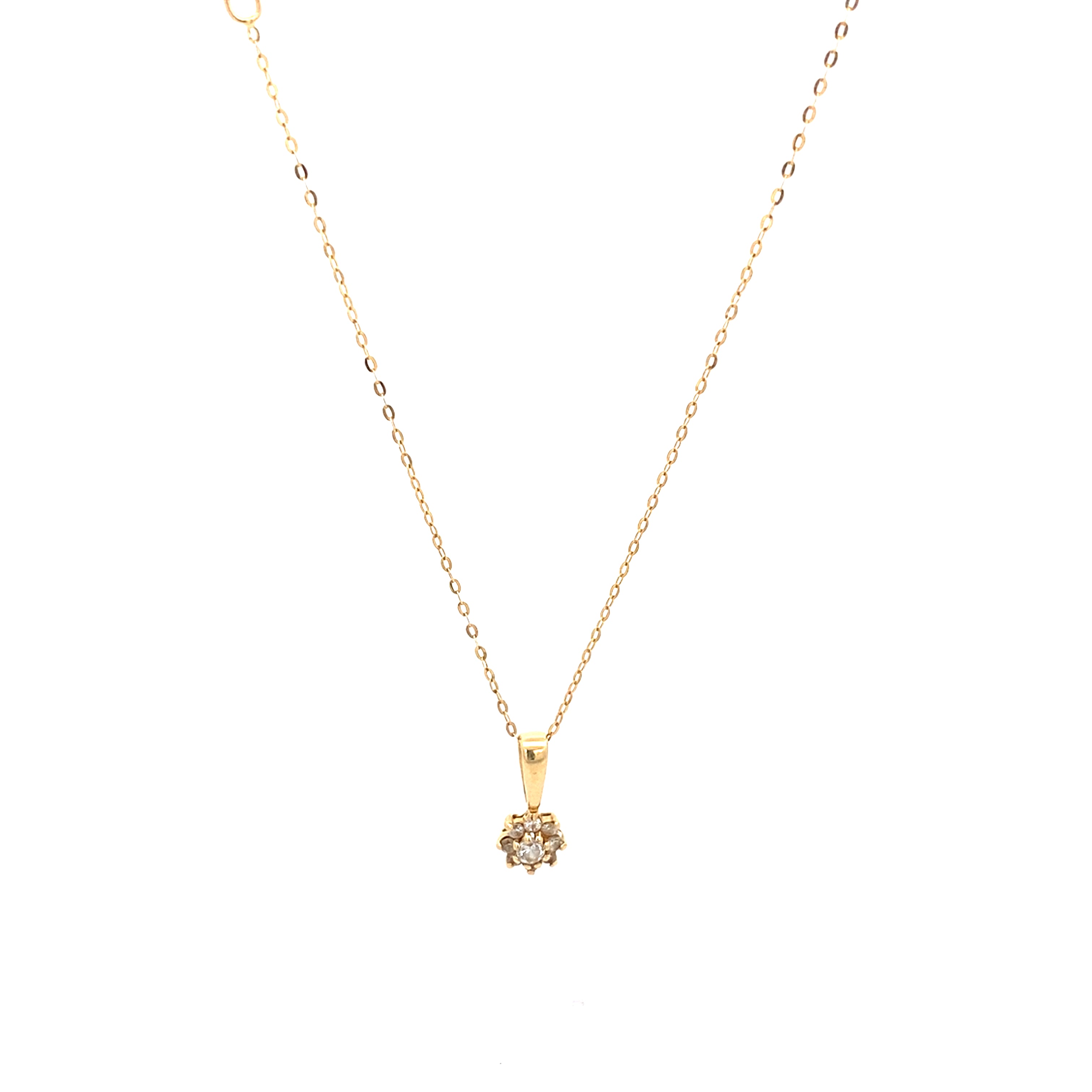 Kette mit Anhänger Gelbgold 585/14kt