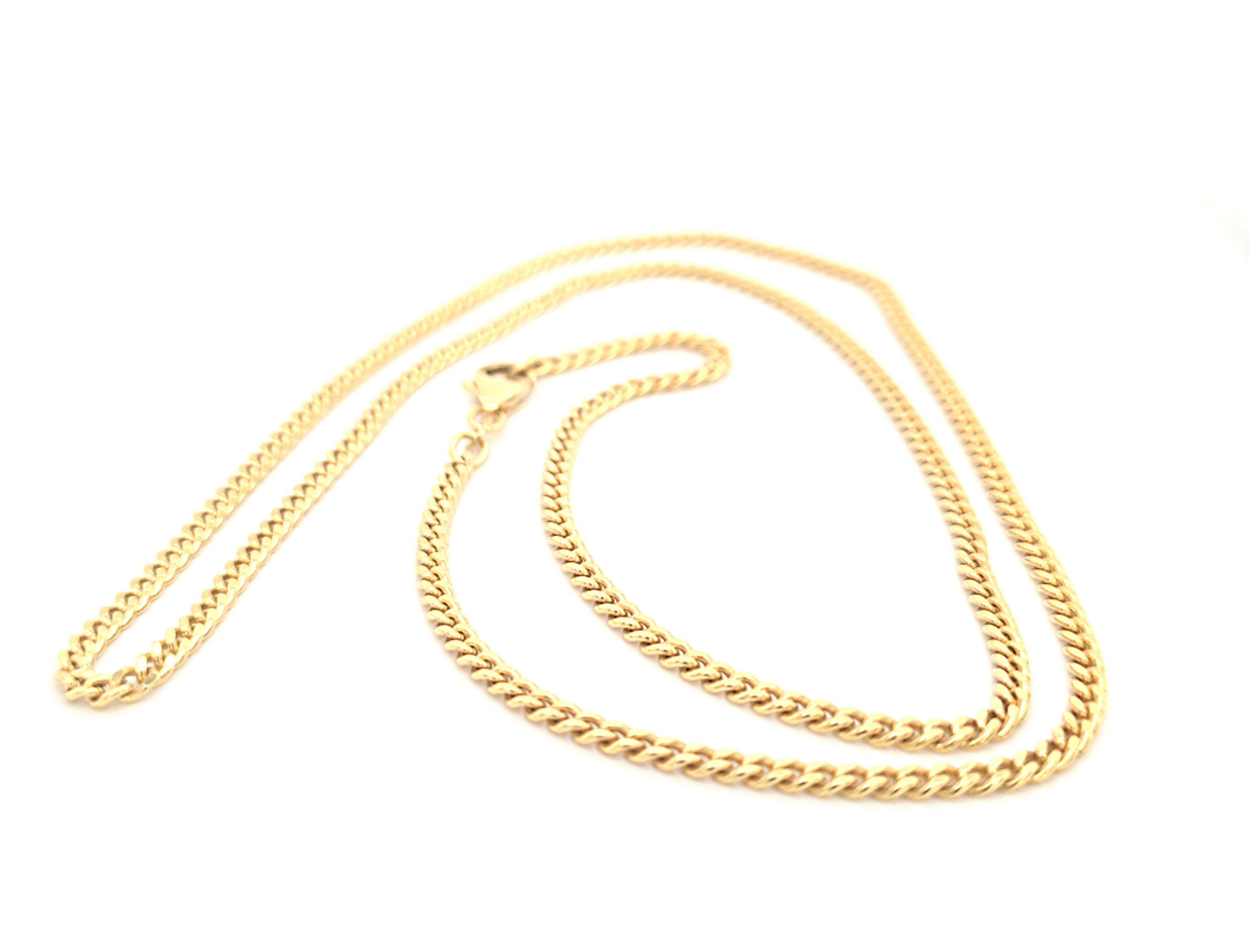 Kette Gold 585 14 klt Unisex Geschenk