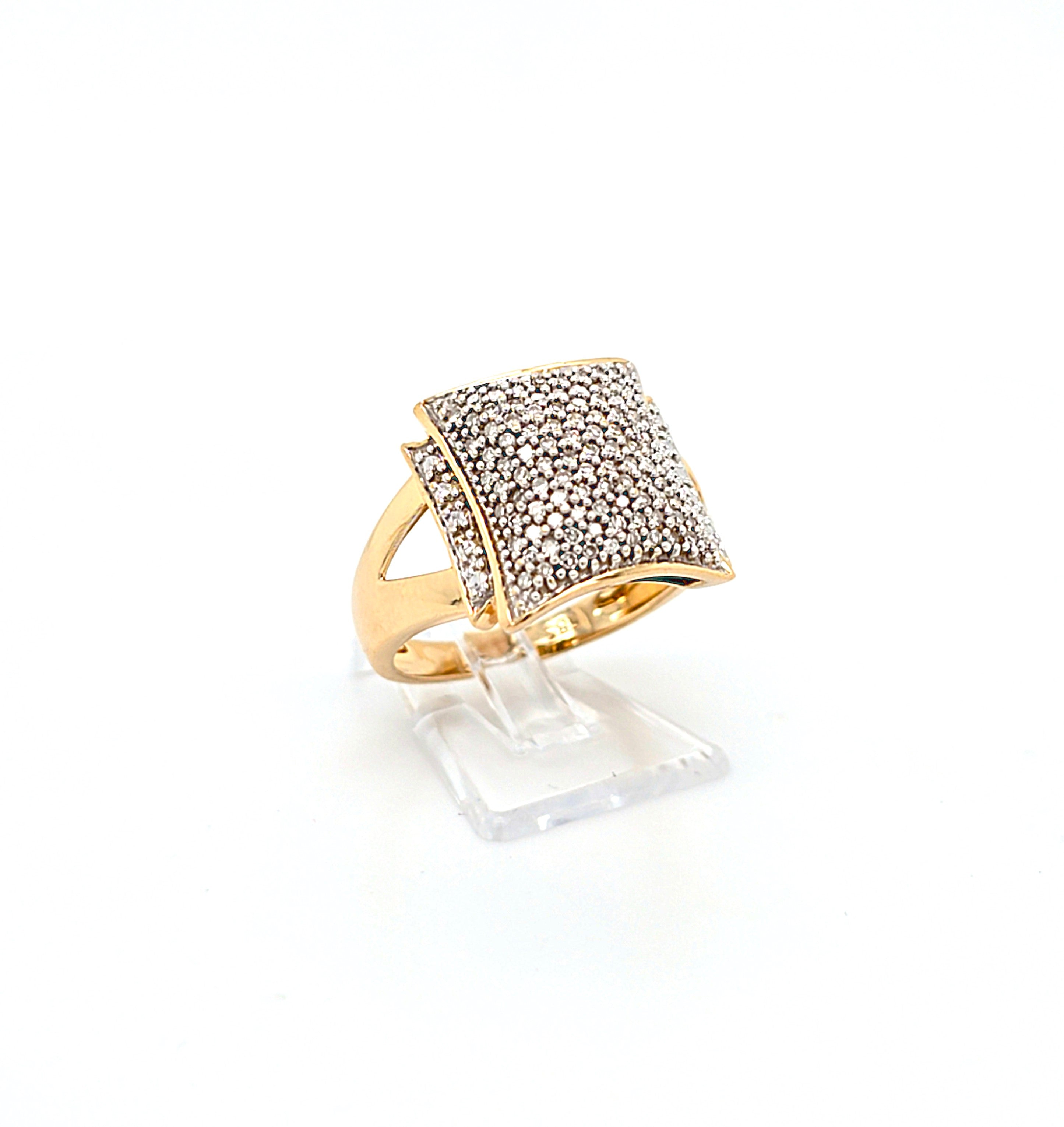 Ring Gold 585 14 kt Damen Zirkonia Geschenk