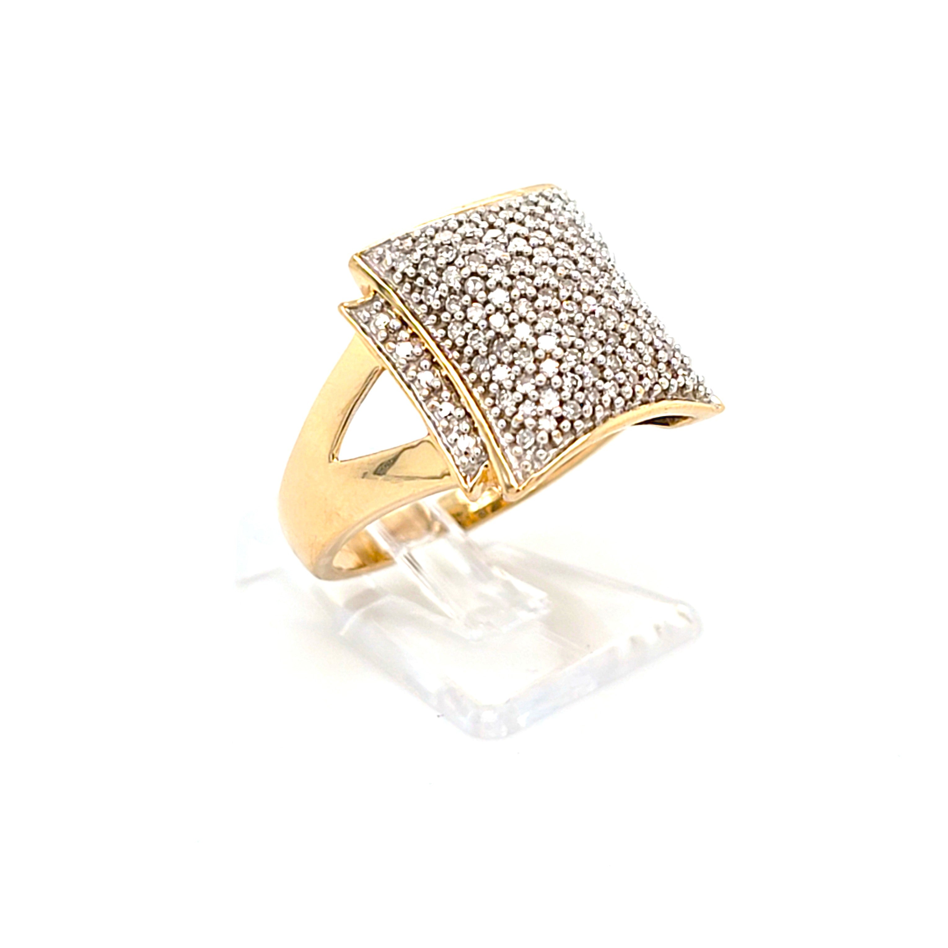 Ring Gold 585 14 kt Damen Zirkonia Geschenk