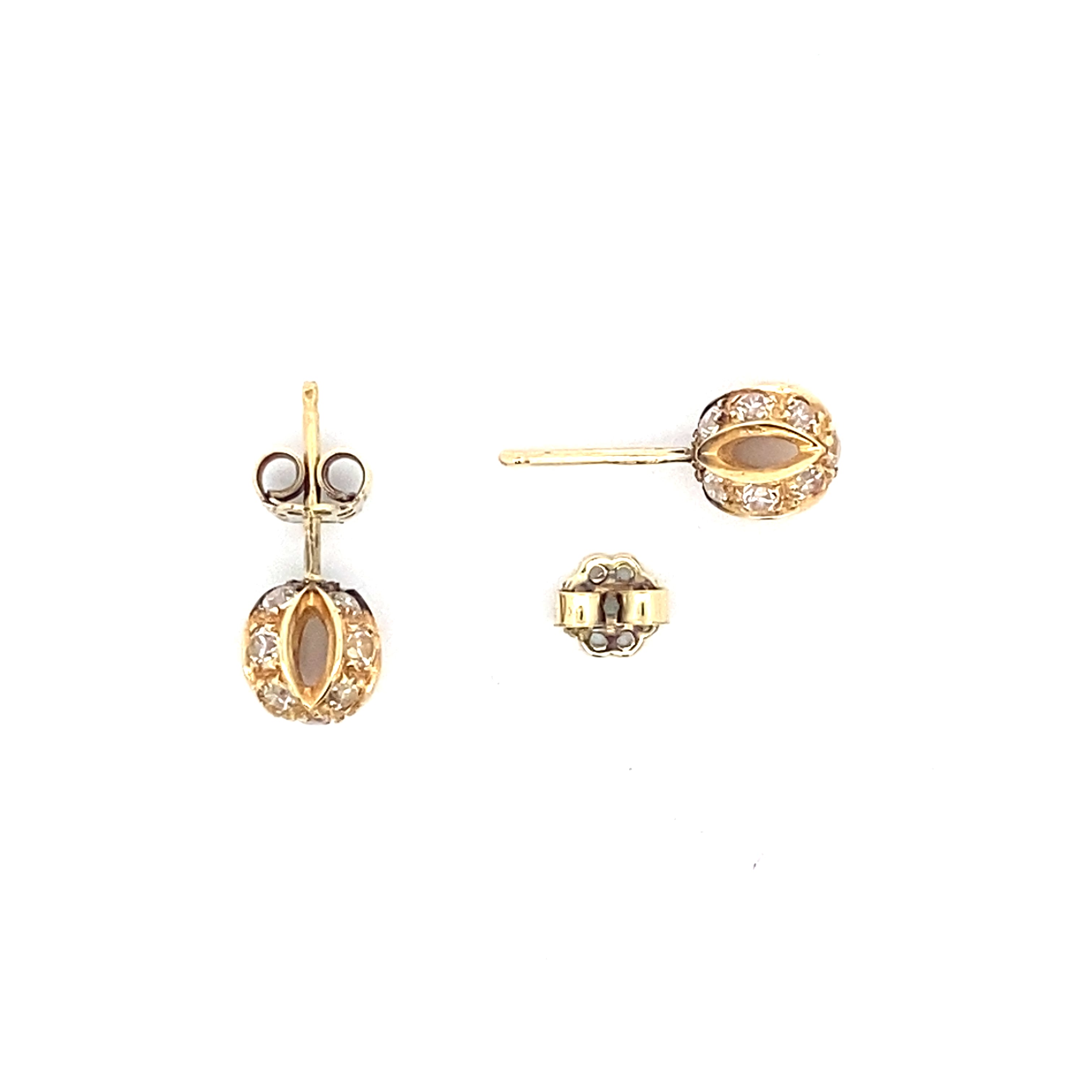 Ohrstecker Gelbgold 585 / 14 kt