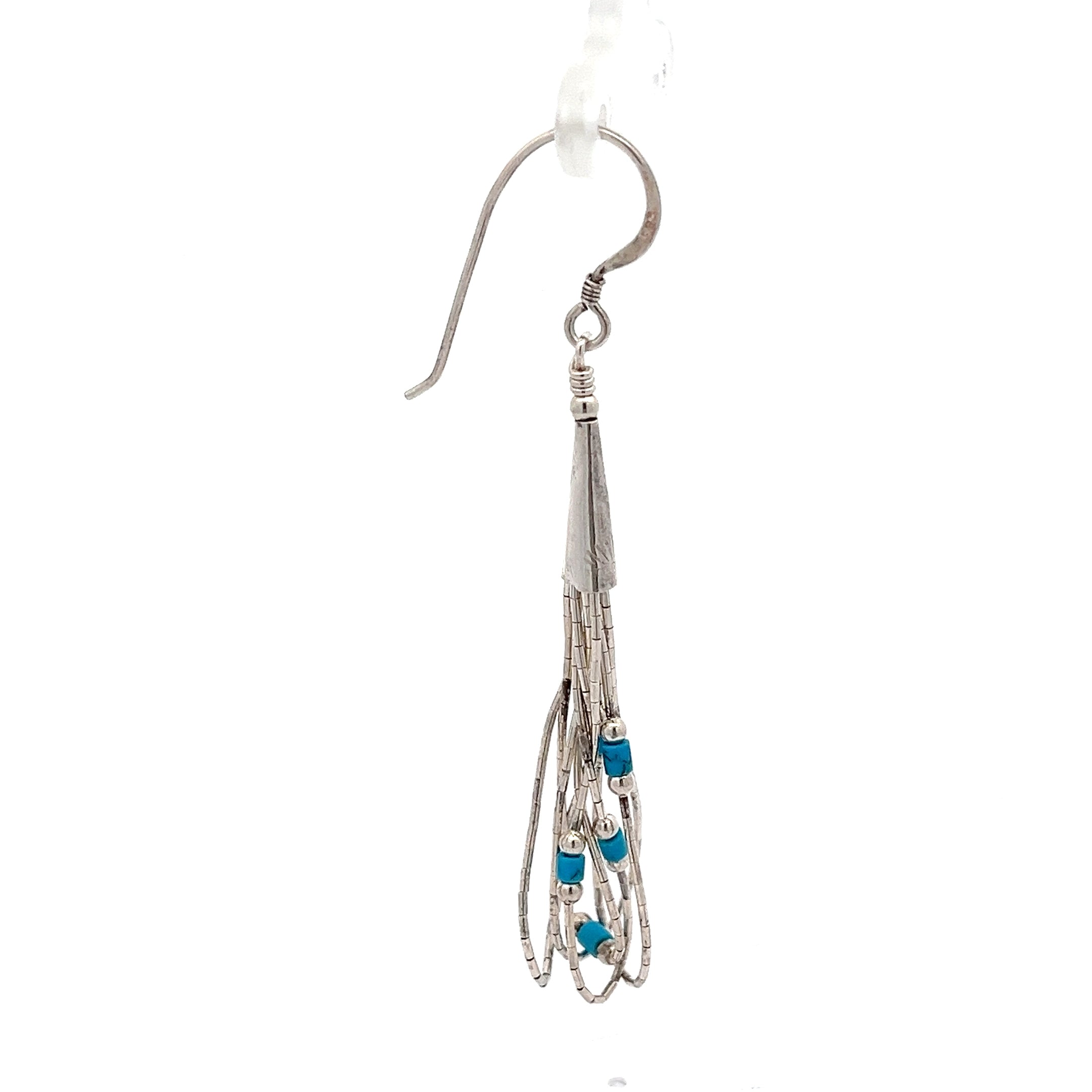 Navajo Ohrring Sterling Silber 925 mit türkisem Steinen