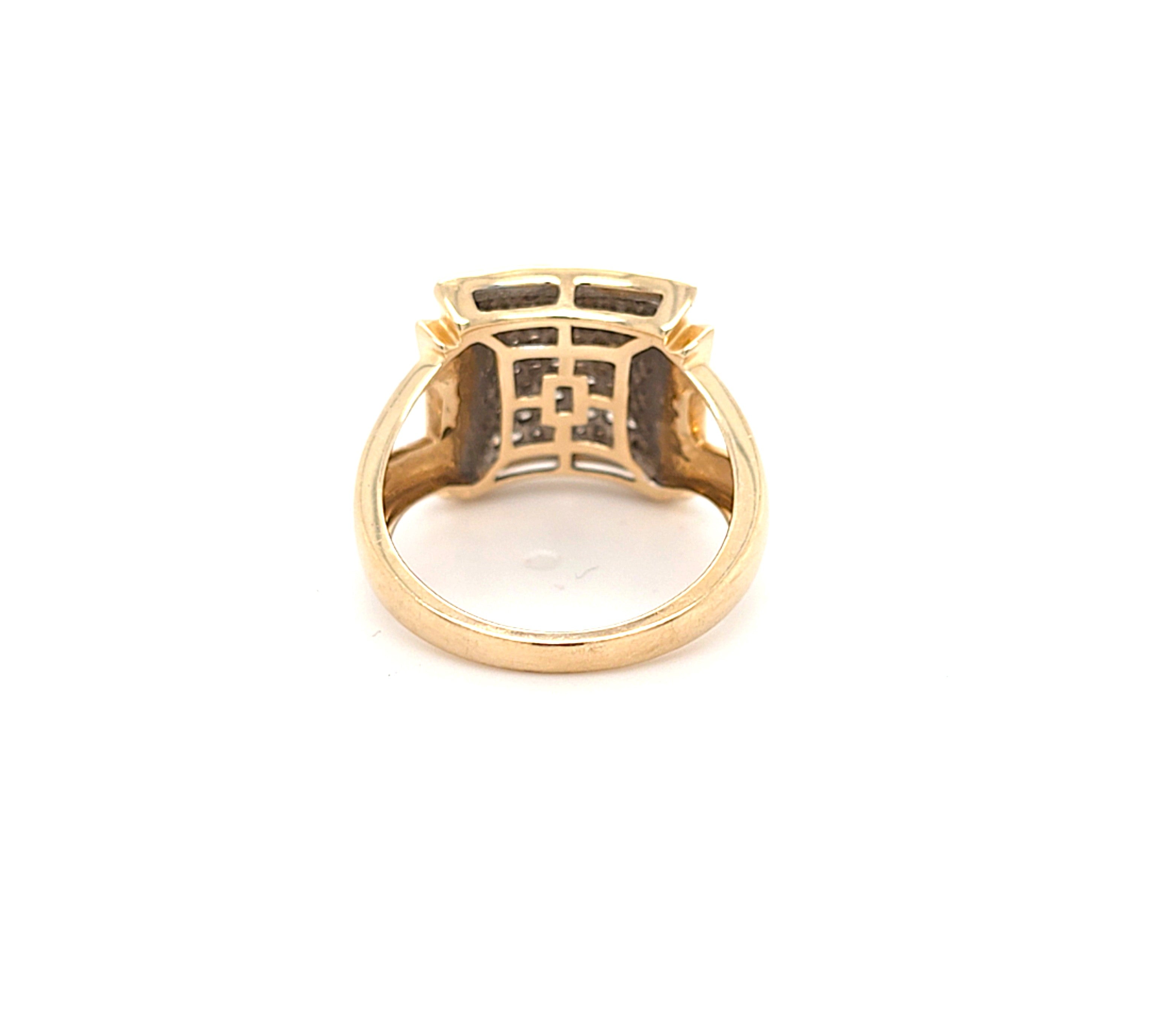 Ring Gold 585 14 kt Damen Zirkonia Geschenk