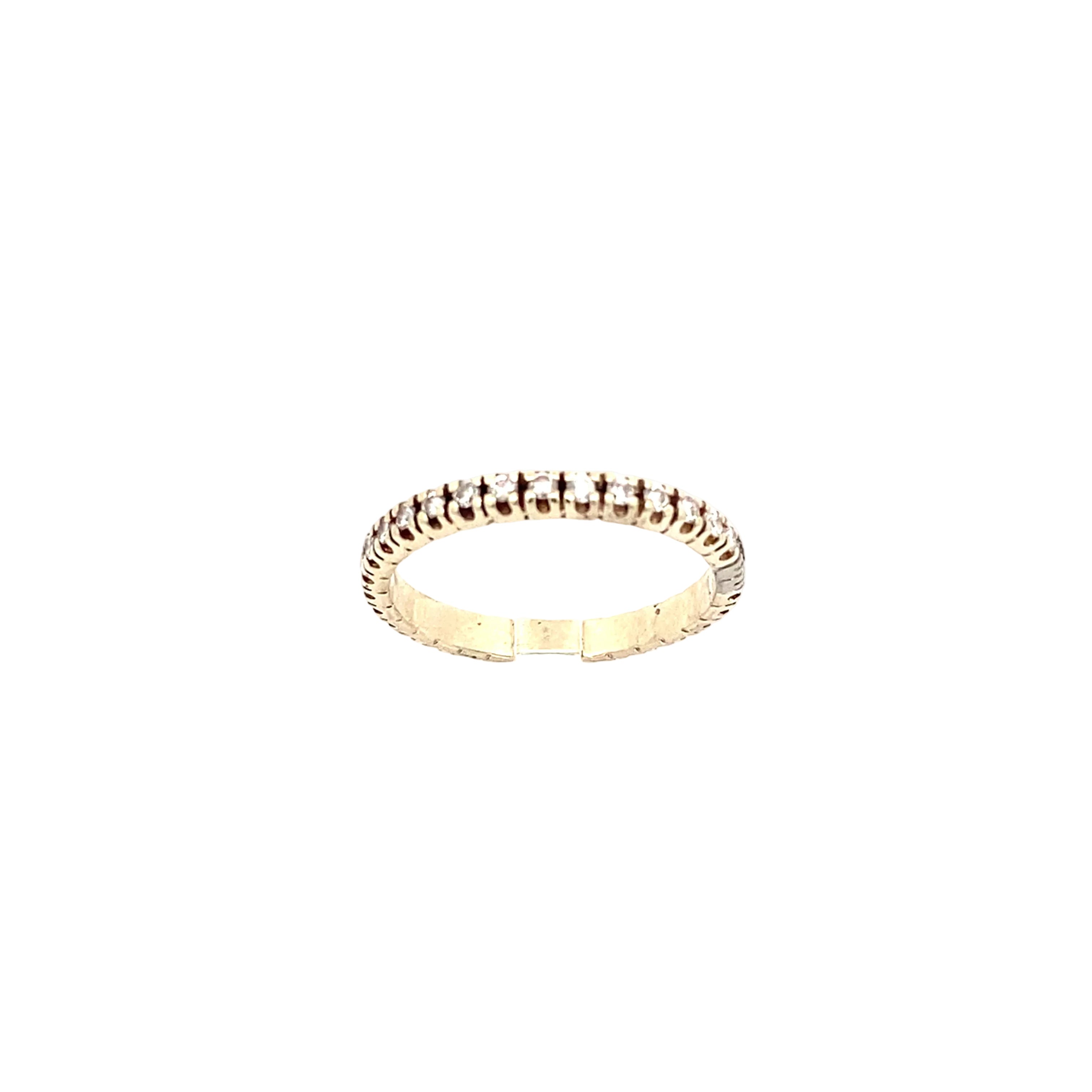 Brillant Ring Memoryring Gold 585/14 Karat