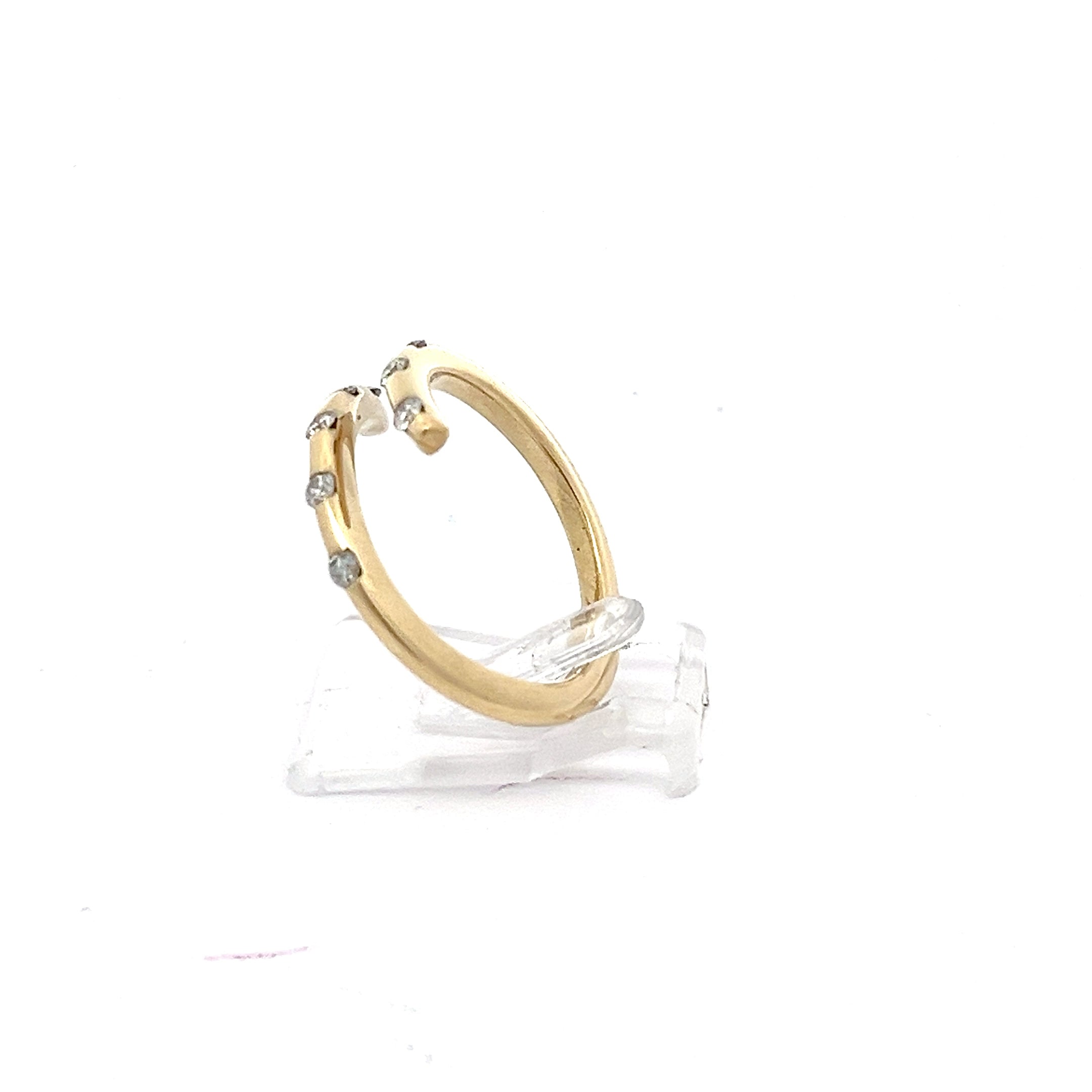 Quinn Ring mit Brillanten ca. 0,24ct Gold 750 18 Karat *56