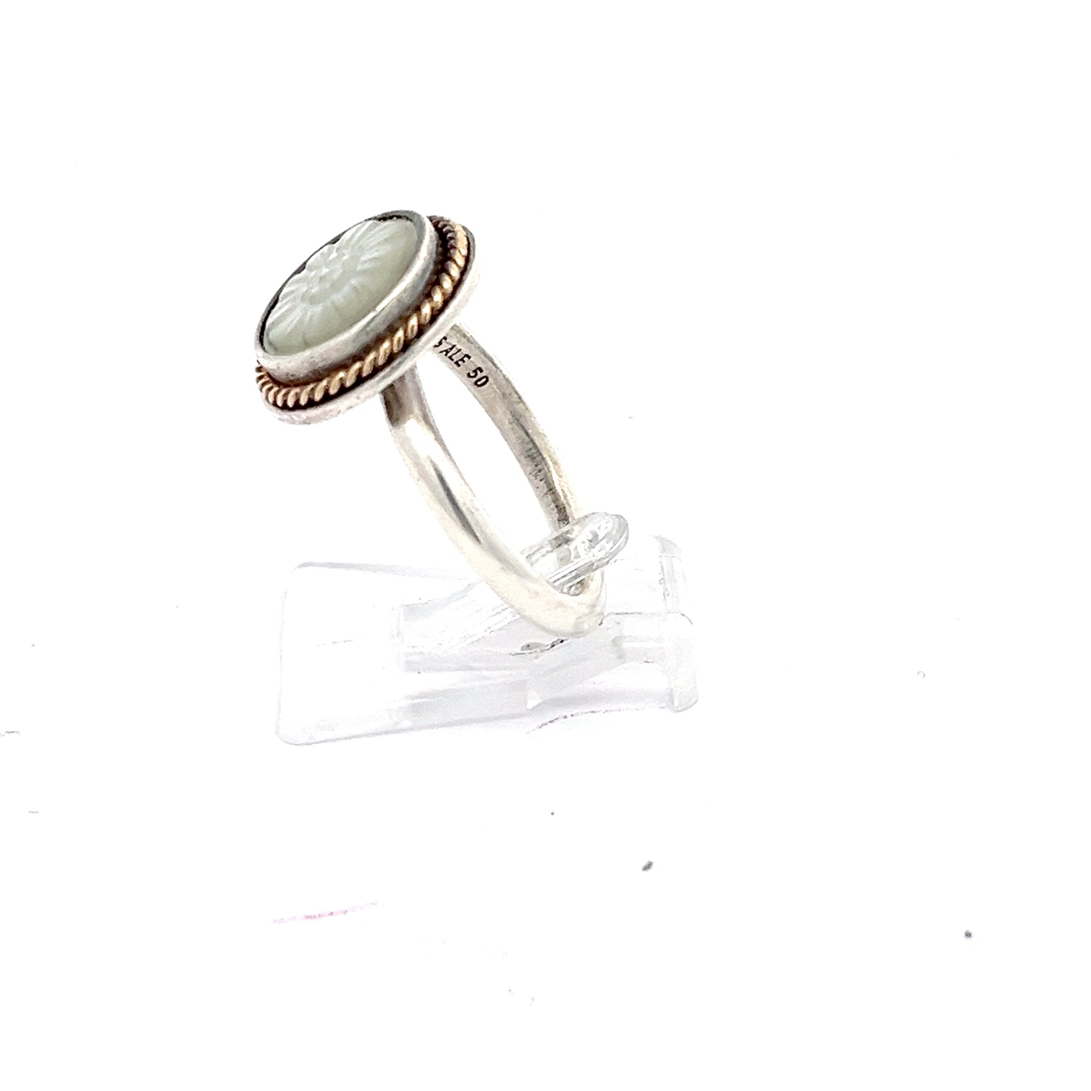 Pandora Ring Sterling Silber mit Blume *50