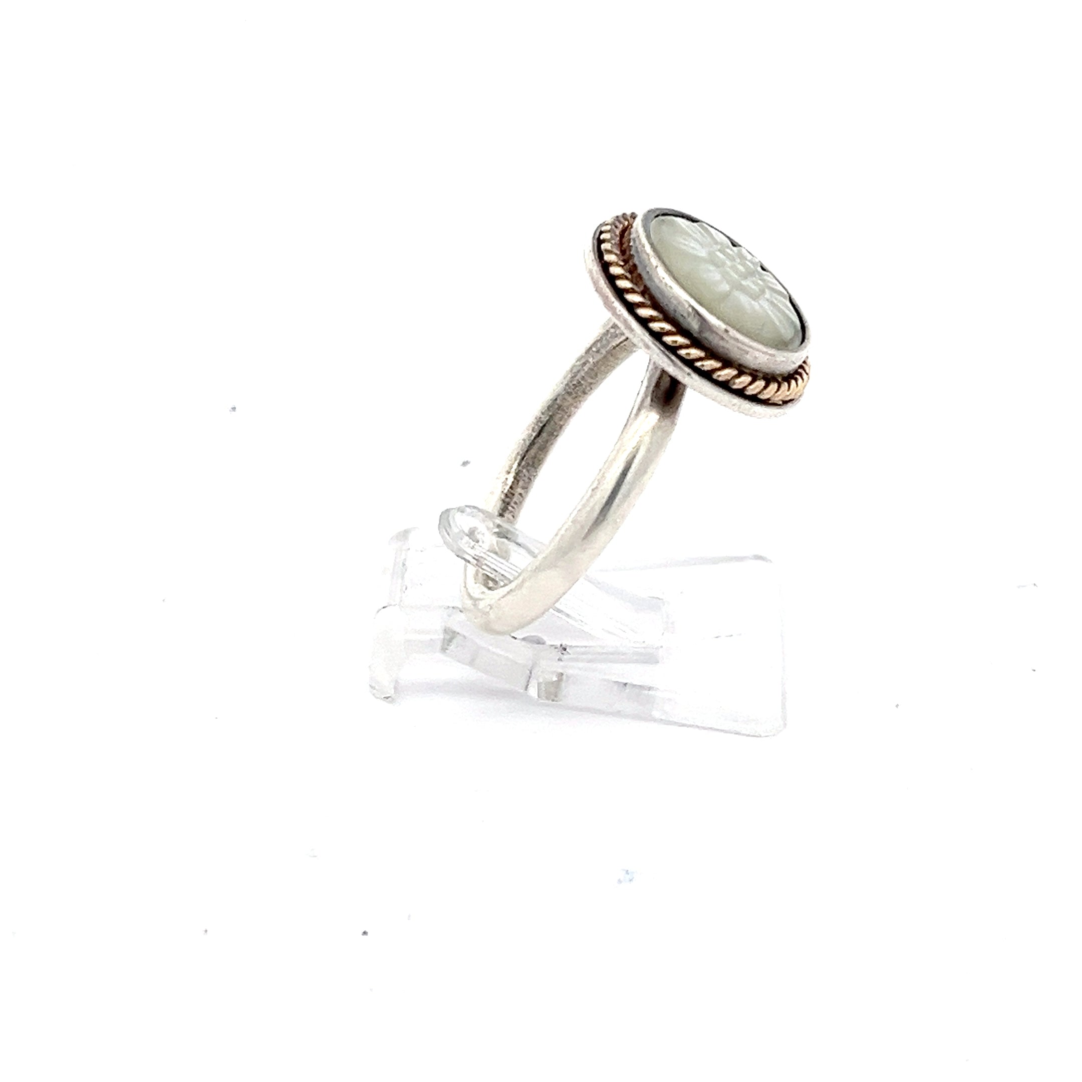 Pandora Ring Sterling Silber mit Blume *50