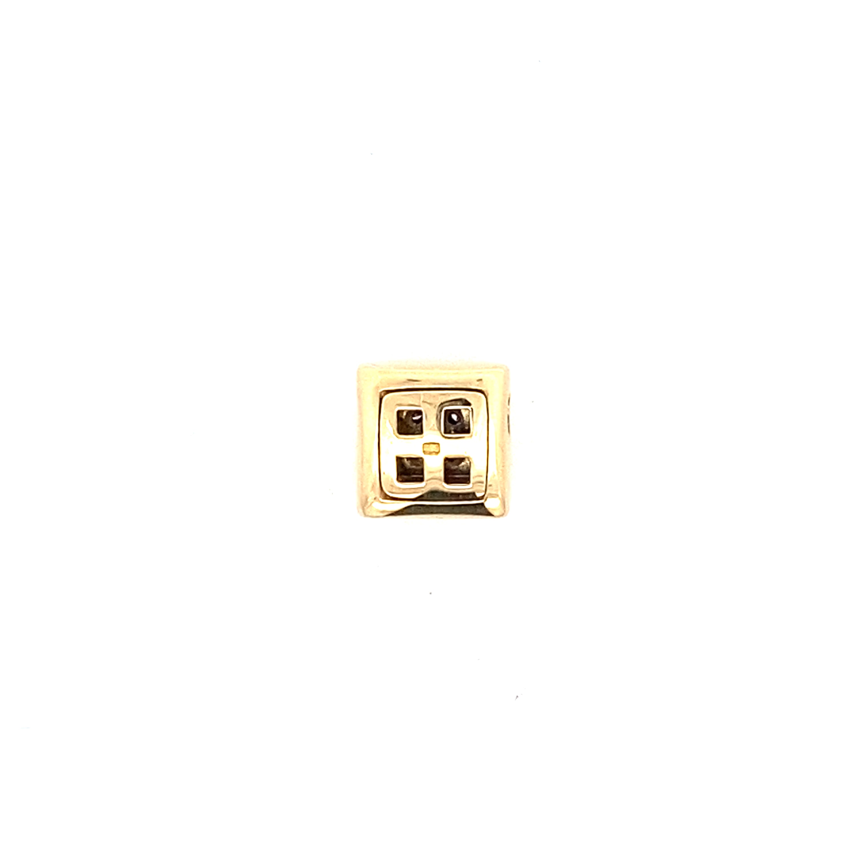Schmuckanhänger Gelbgold 585 / 14 kt mit Brillanten
