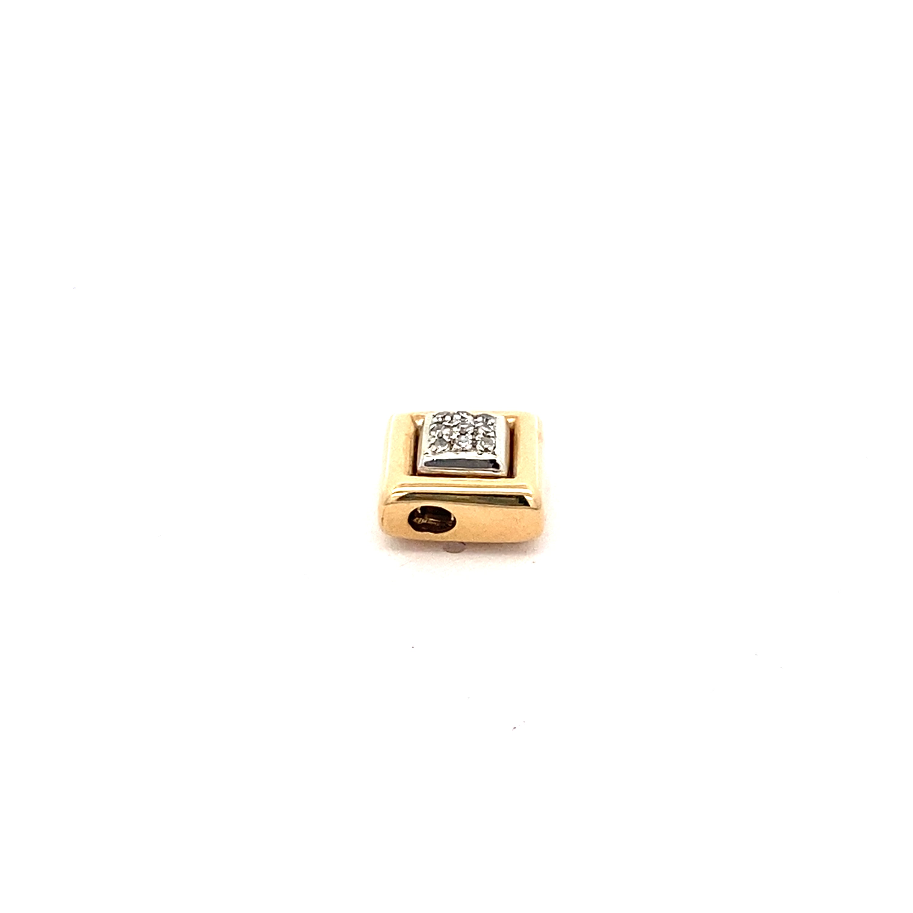 Schmuckanhänger Gelbgold 585 / 14 kt mit Brillanten