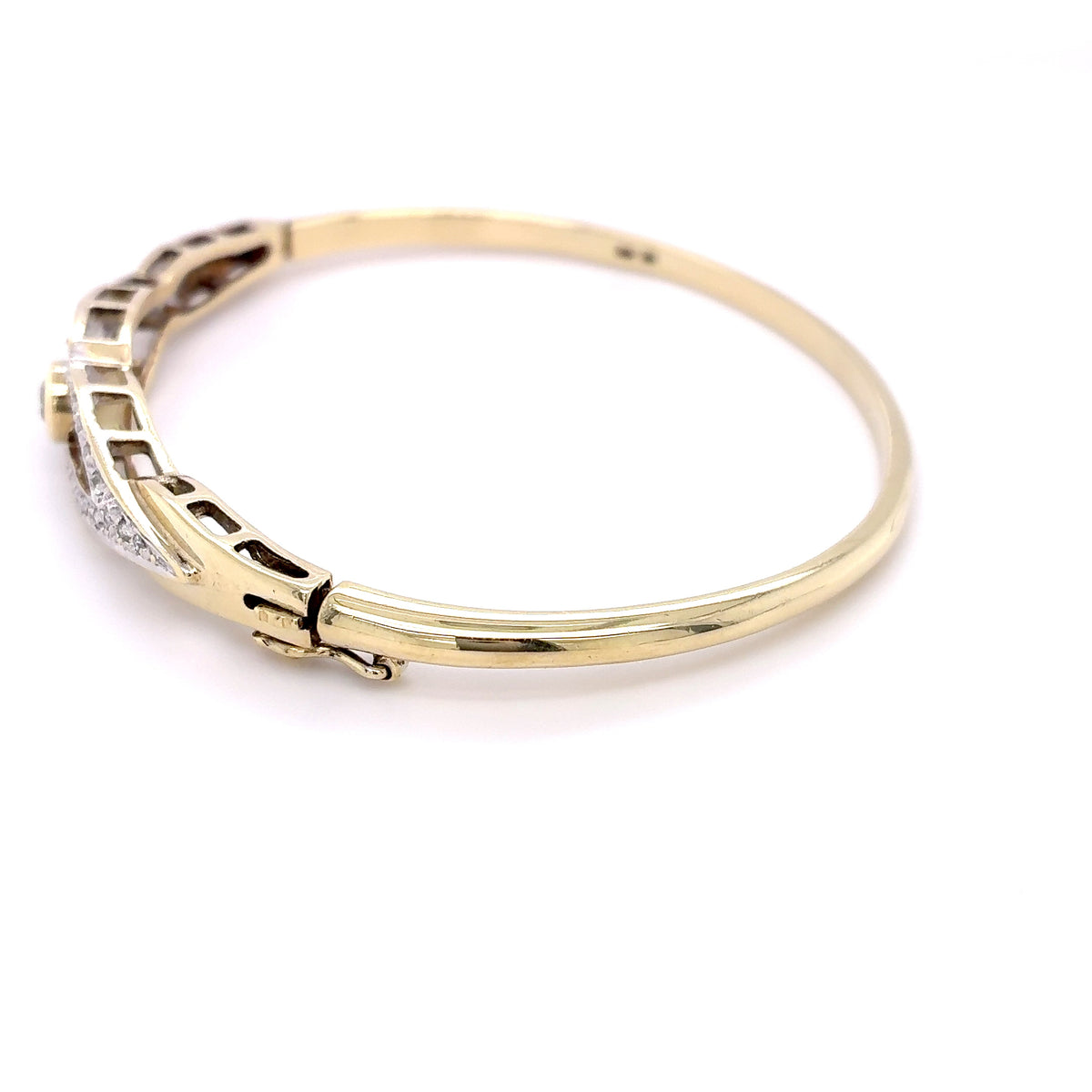 Brillant Armreif Armspange Gelbgold 585 / 14 Karat
