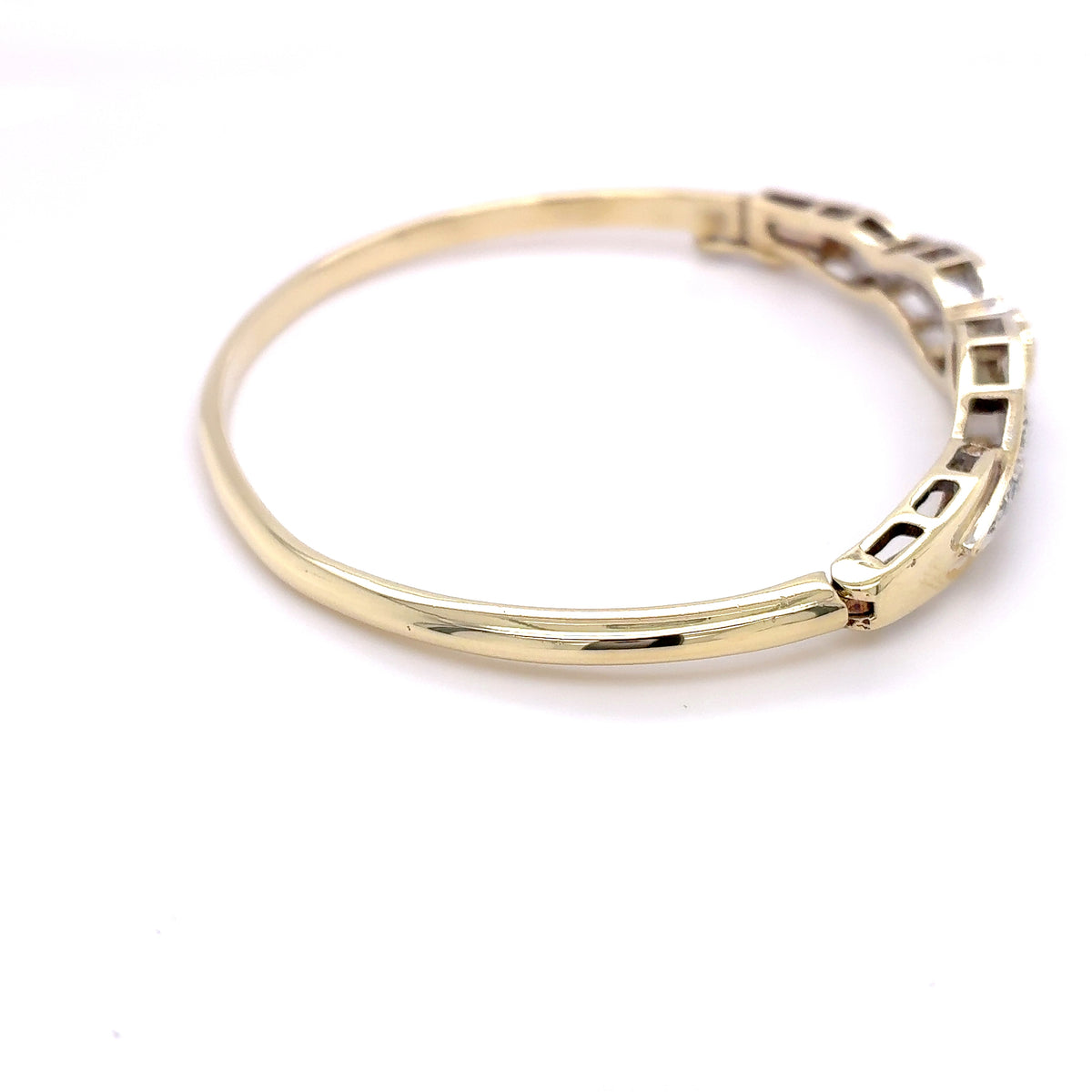Brillant Armreif Armspange Gelbgold 585 / 14 Karat
