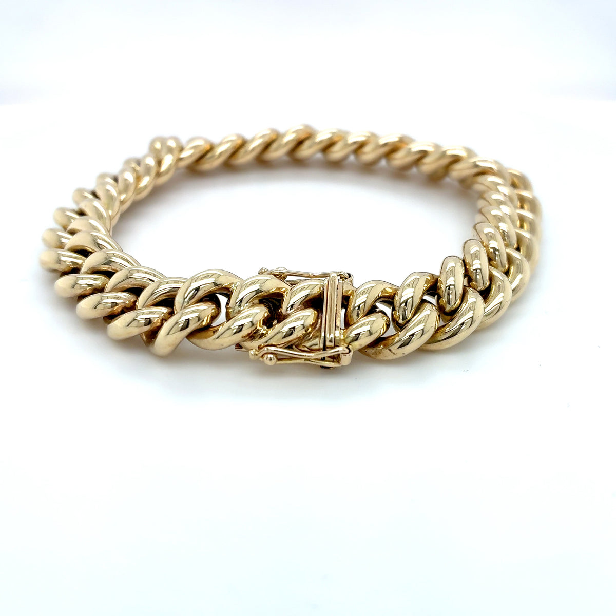 Panzer Armband Gold 333 Gelbgold 8 Karat Länge: 19,5cm
