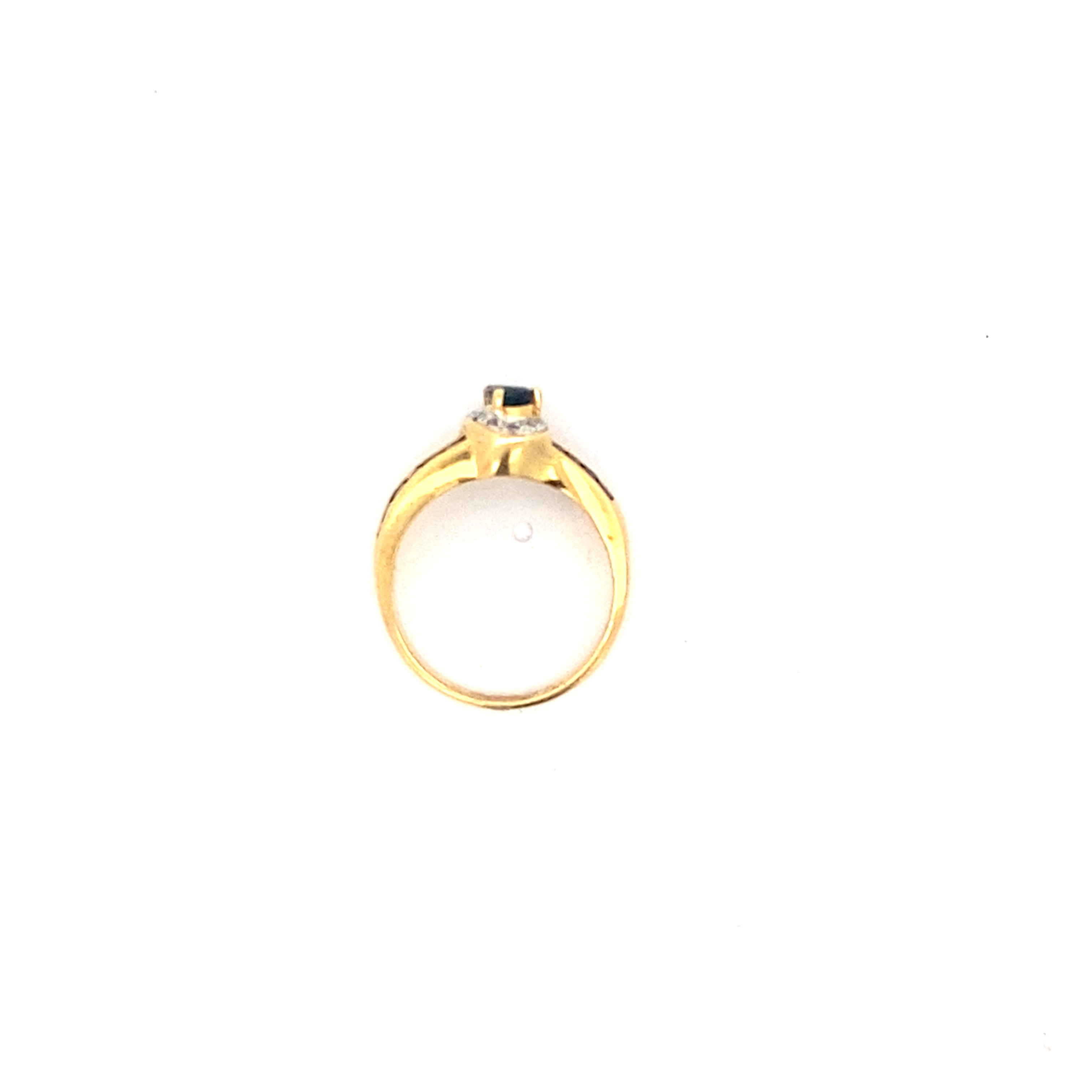 Brillantring Gelbgold 750 / 18 kt 53*