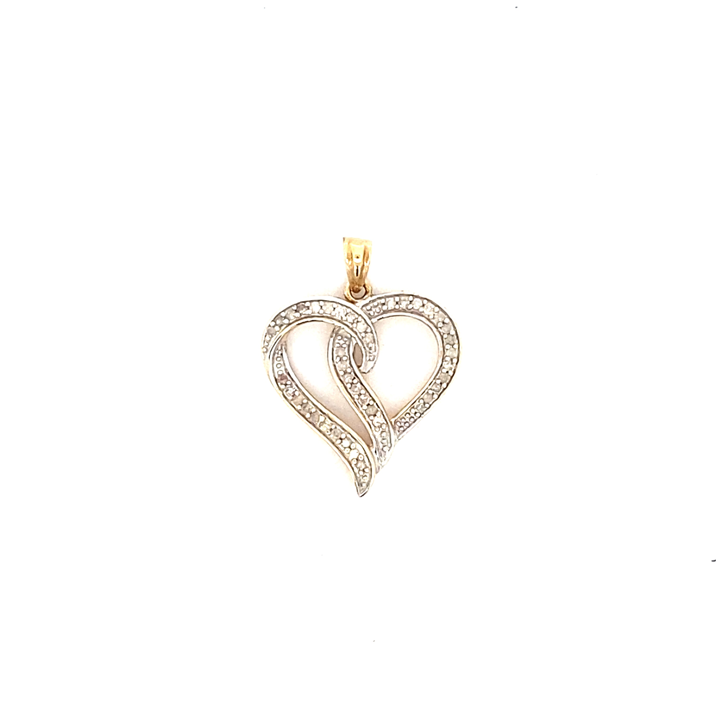 Schmuckanhänger "Herz" Gelbgold 375 / 9 kt
