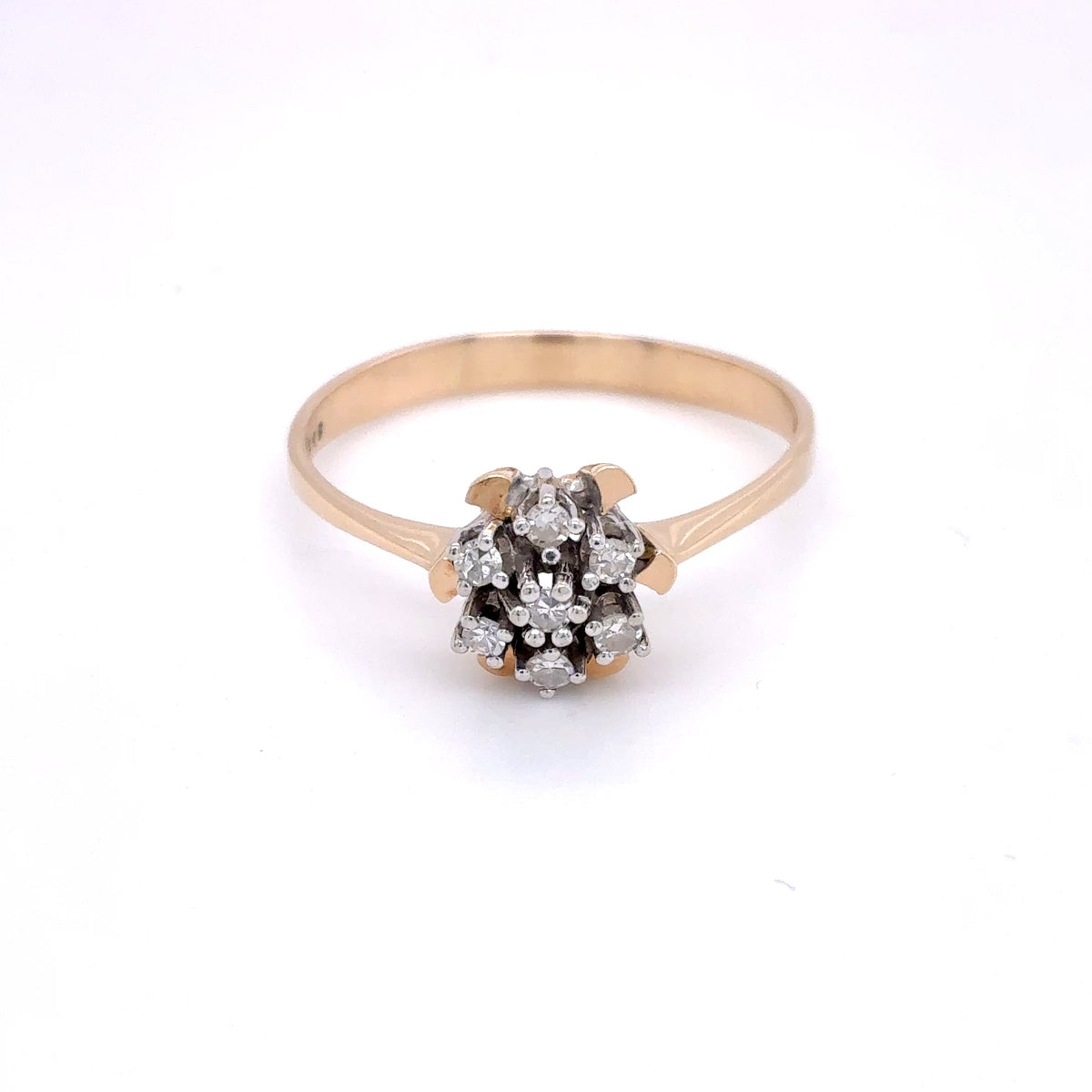 Diamant Ring Gelbgold 585 Gold 14kt Gr. 65