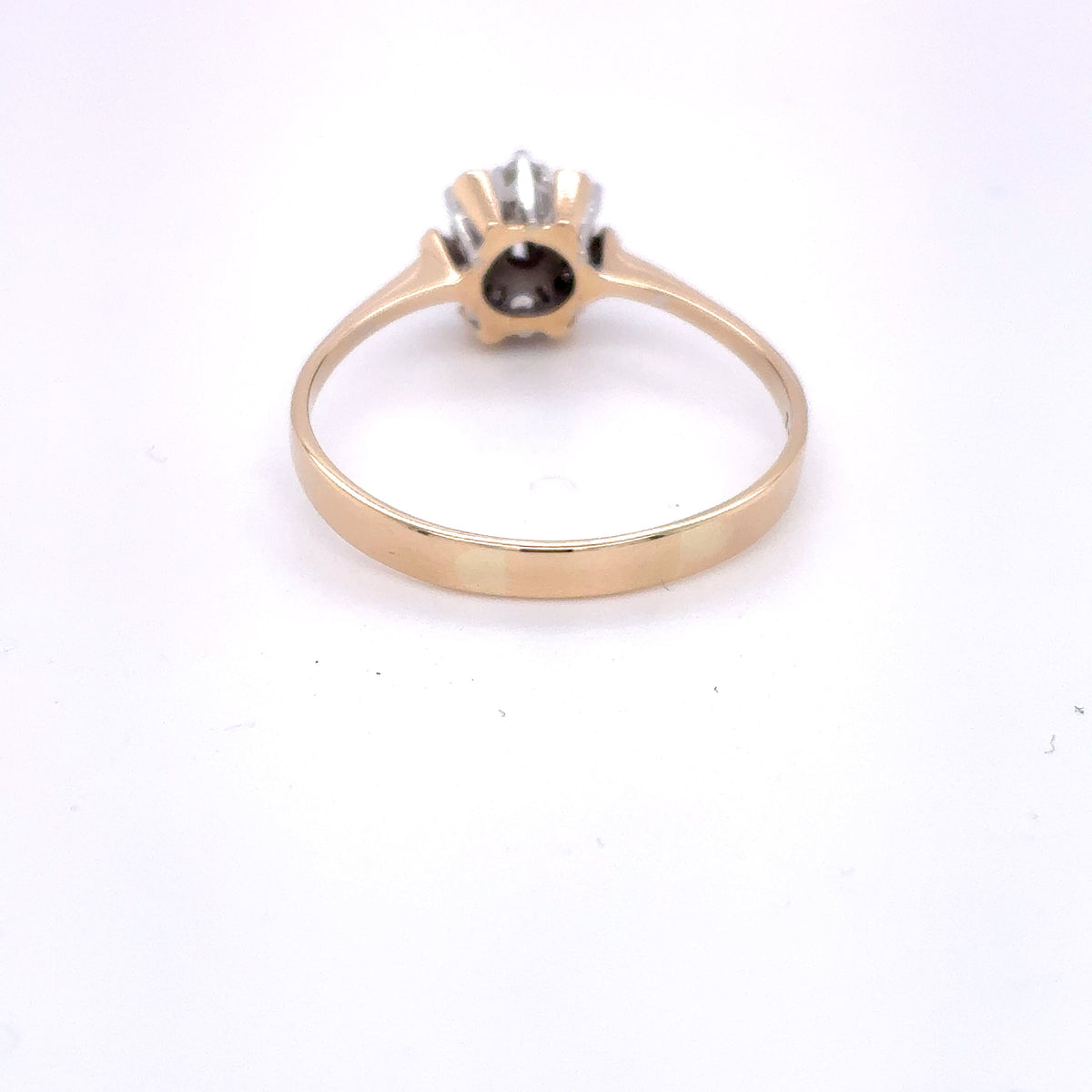 Diamant Ring Gelbgold 585 Gold 14kt Gr. 65