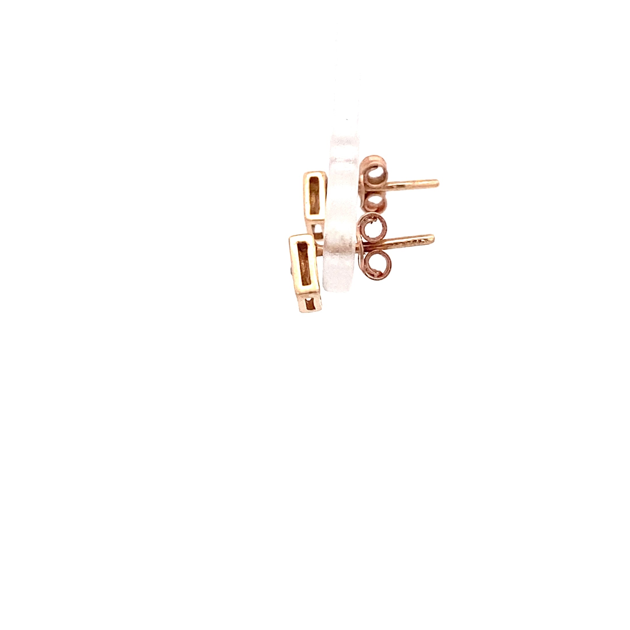 Ohrstecker 585/14kt Rotgold