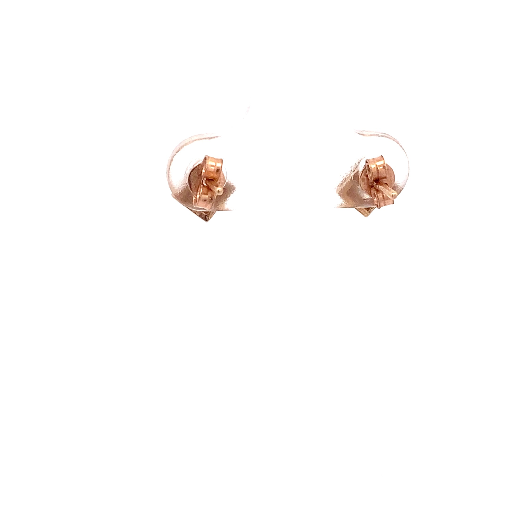 Ohrstecker 585/14kt Rotgold