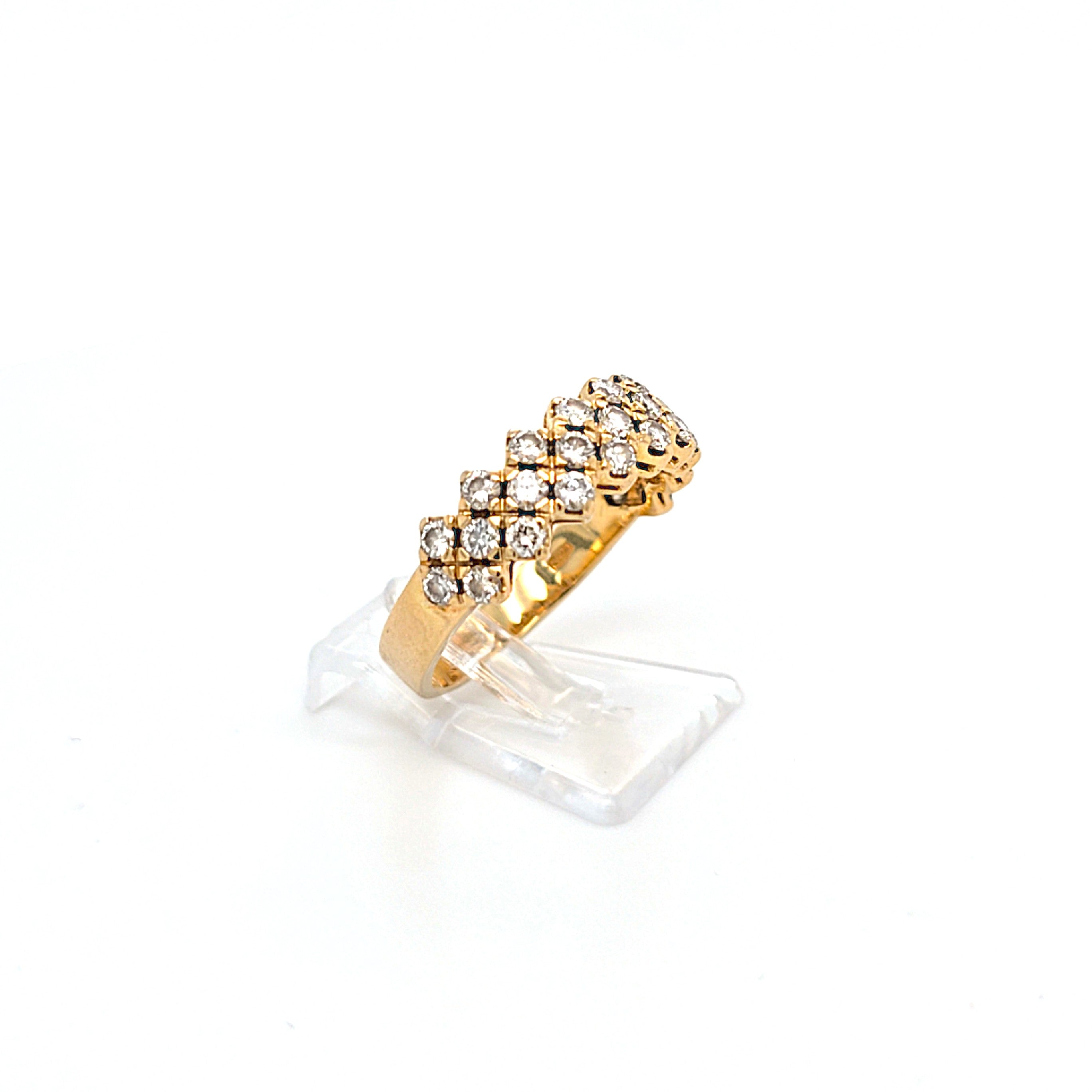 Ring Gold 750 Brillanten Damen Geschenk Schmuck