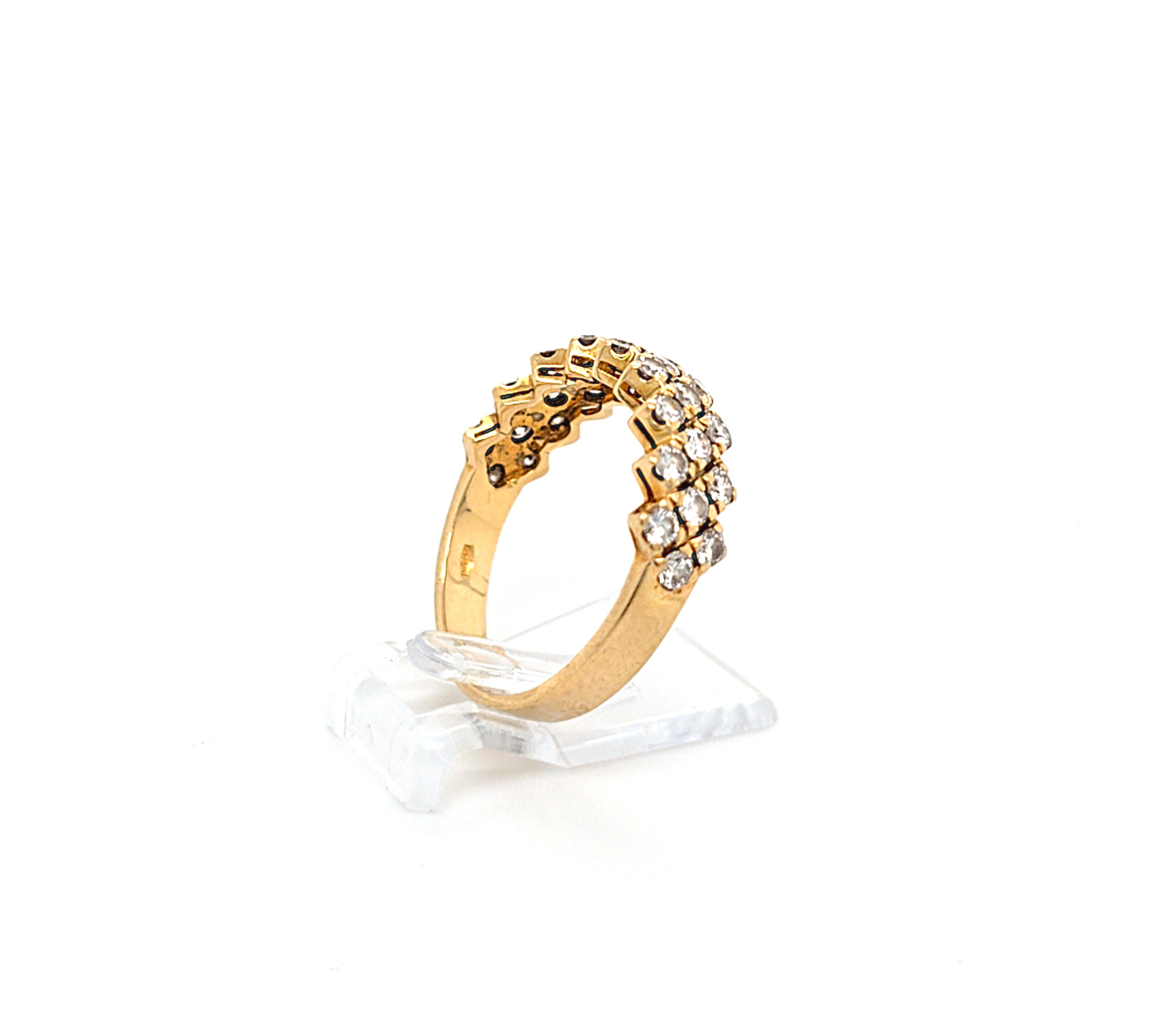 Ring Gold 750 Brillanten Damen Geschenk Schmuck