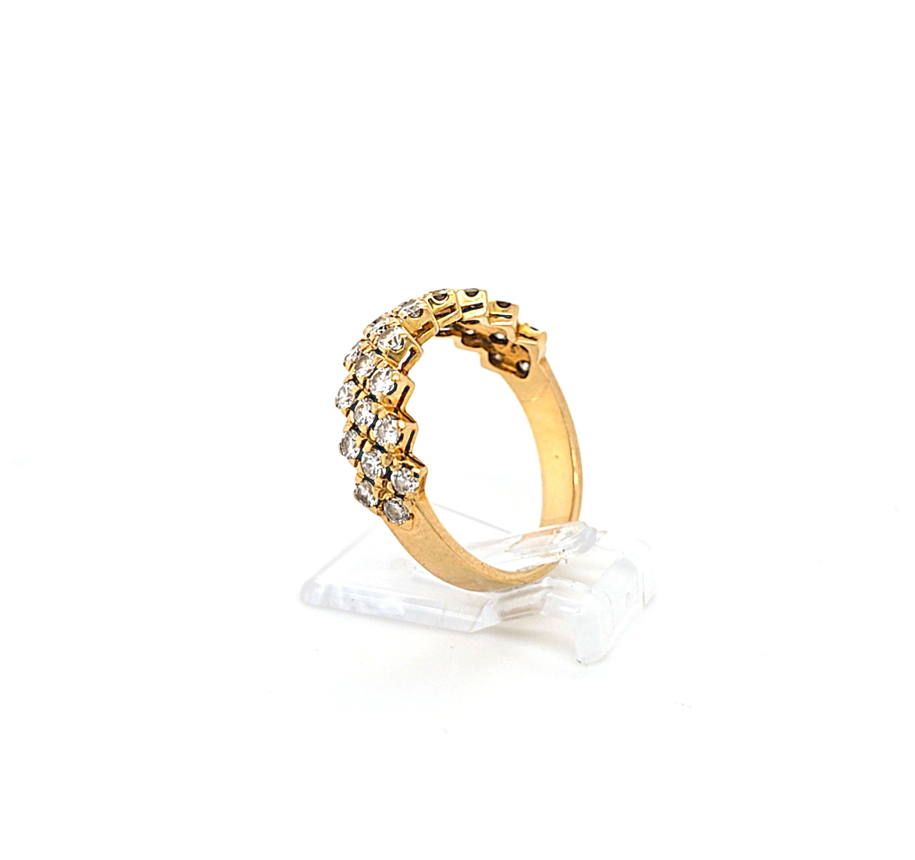 Ring Gold 750 Brillanten Damen Geschenk Schmuck
