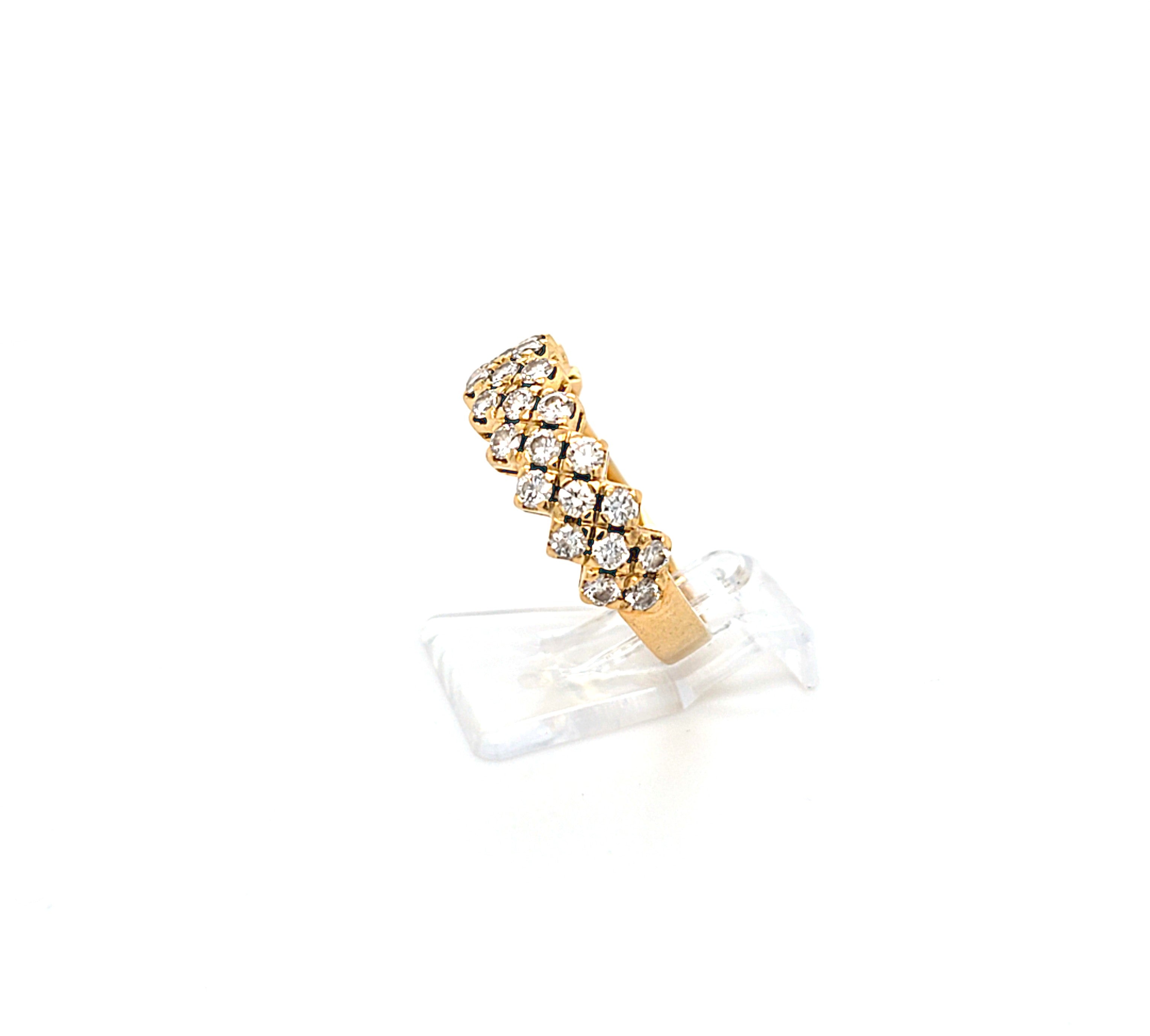 Ring Gold 750 Brillanten Damen Geschenk Schmuck